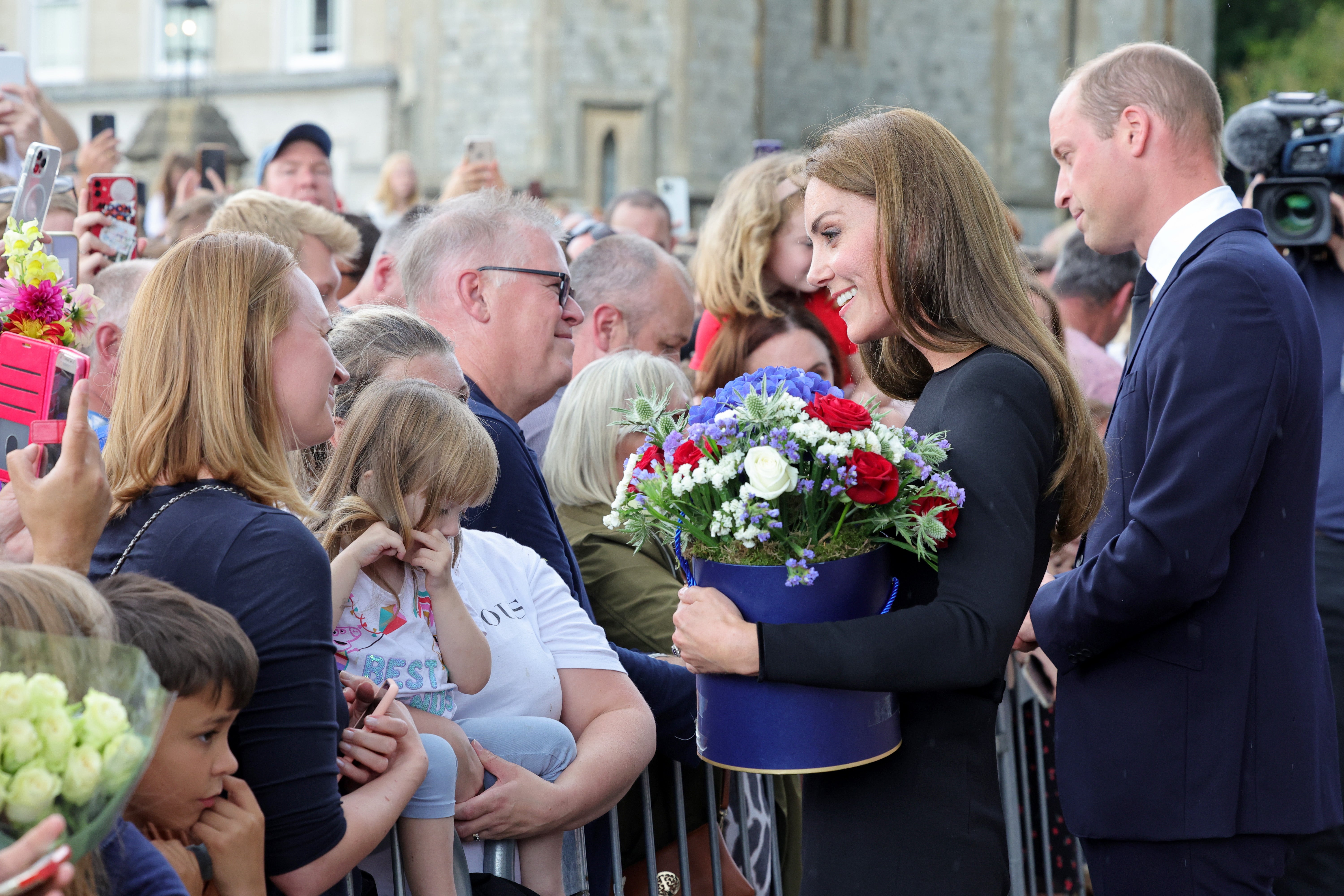 William and Kate, the new Prince and Princess of Wales