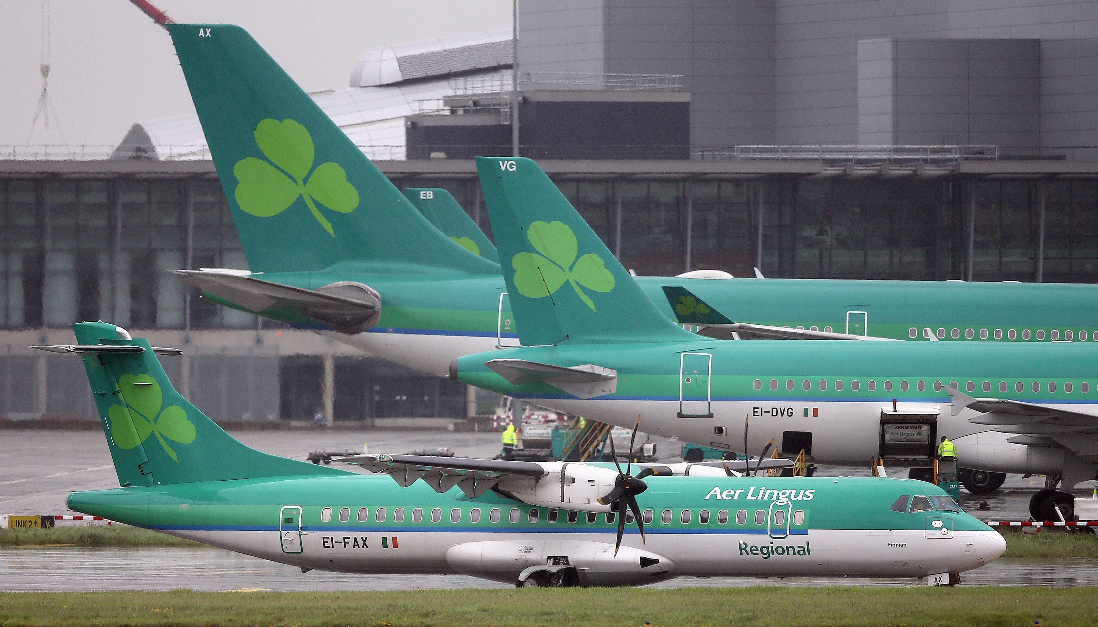 Aer Lingus had to cancel 51 flights on Saturday after an IT failure (Niall Carson/PA)