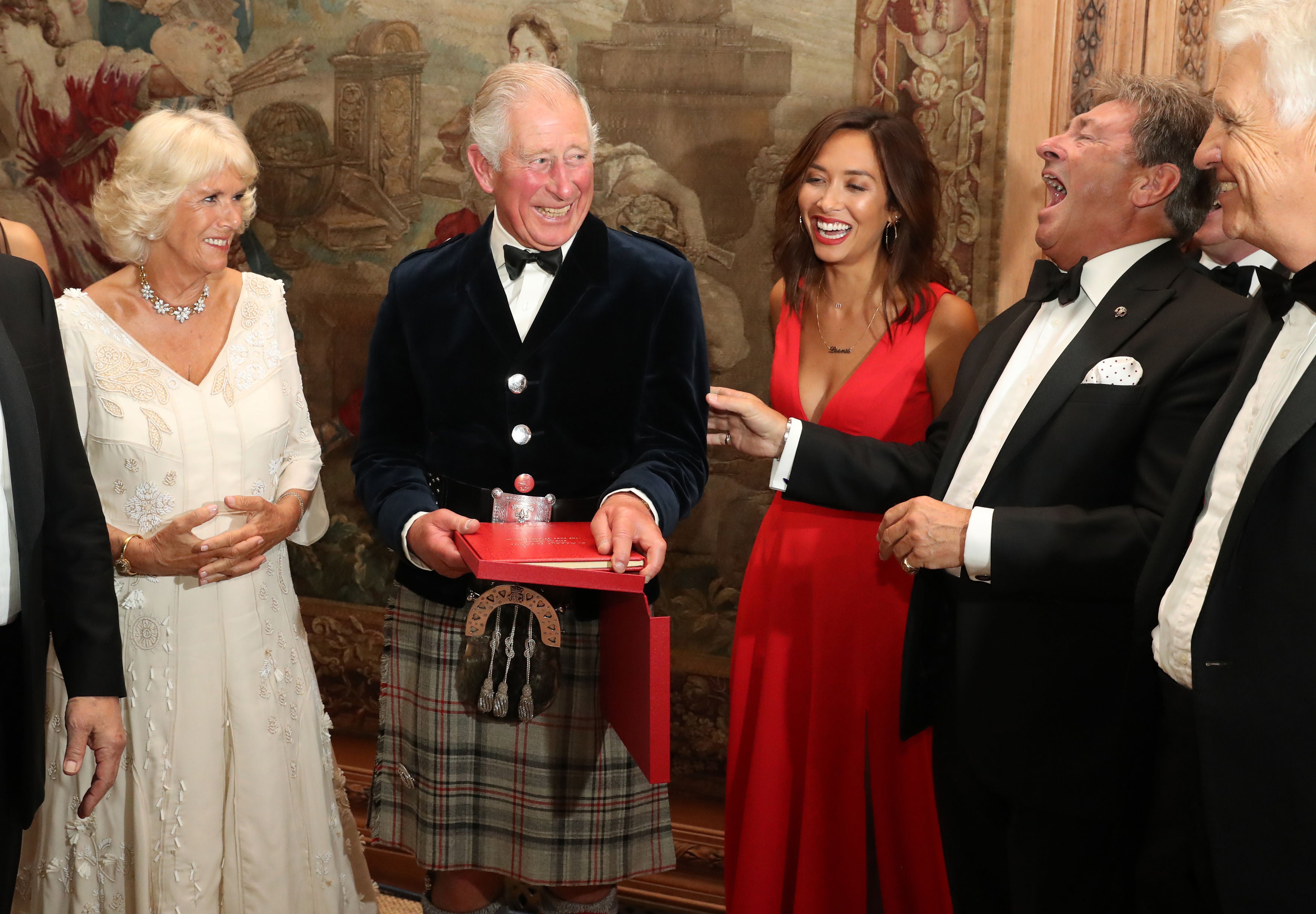 Charles invited his friend Alan Titchmarsh to ‘come and see us soon for tea’ on his final day before becoming King (Andrew Milligan/PA)