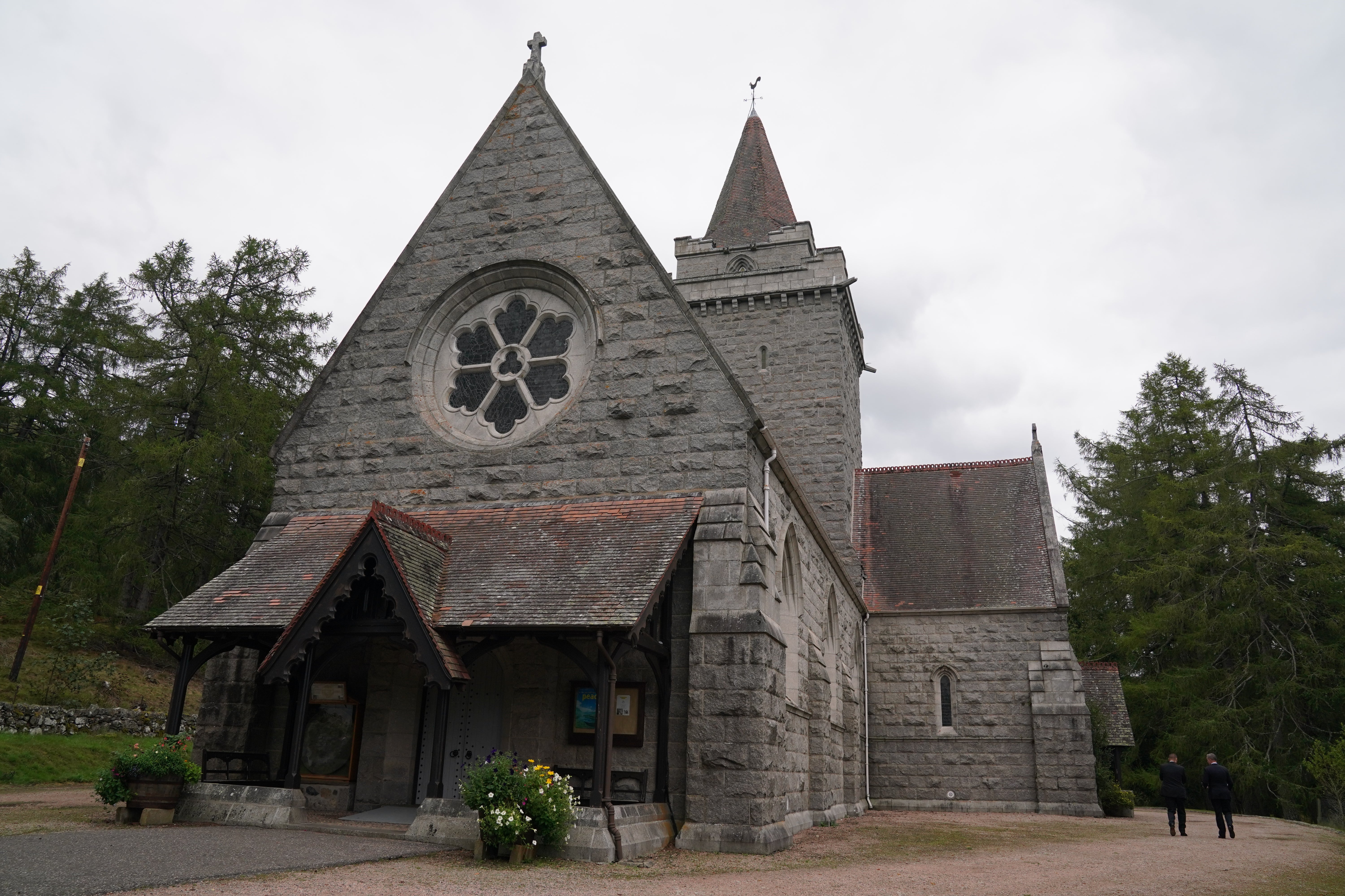 A view of Crathie Kirk, Balmoral (Andrew Milligan/PA)