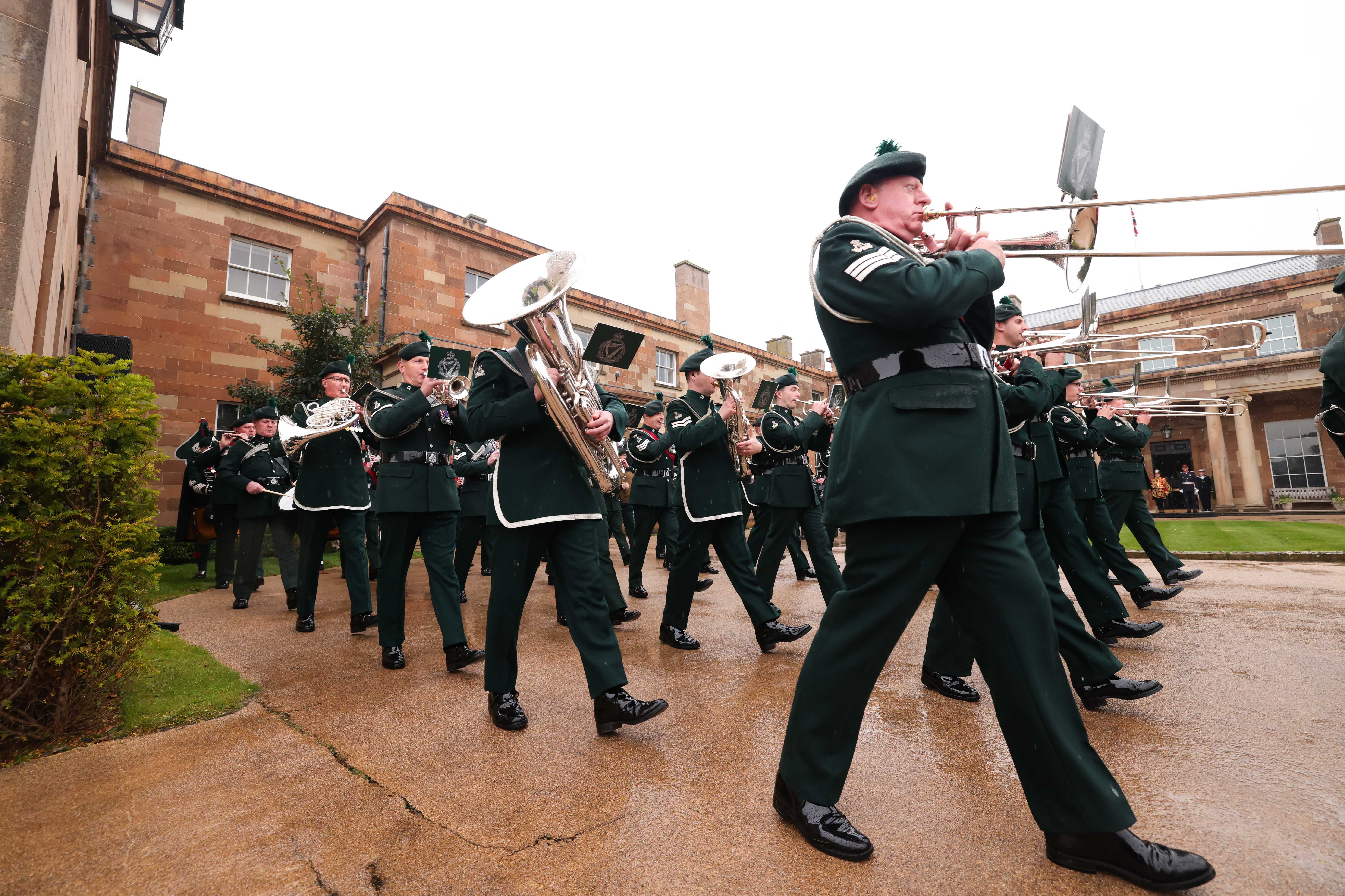 An official Proclamation ceremony takes place at Hillsborough Castle (Kelvin Boyes/PA)