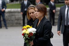 Princess Eugenie sheds tears reading Queen tributes as father Prince Andrew thanks public for support