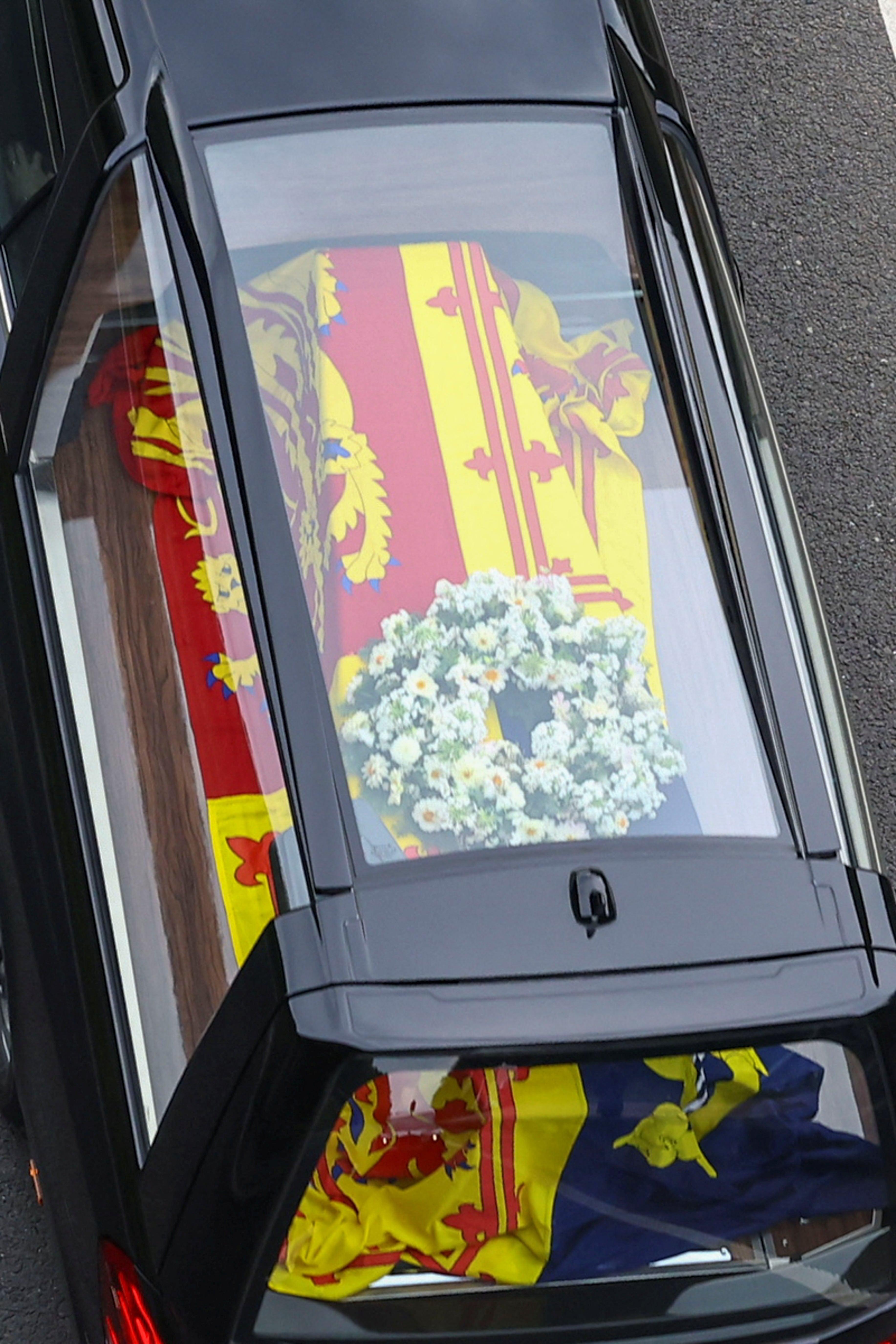 Queen Elizabeth II’s coffin left Balmoral for the last time today