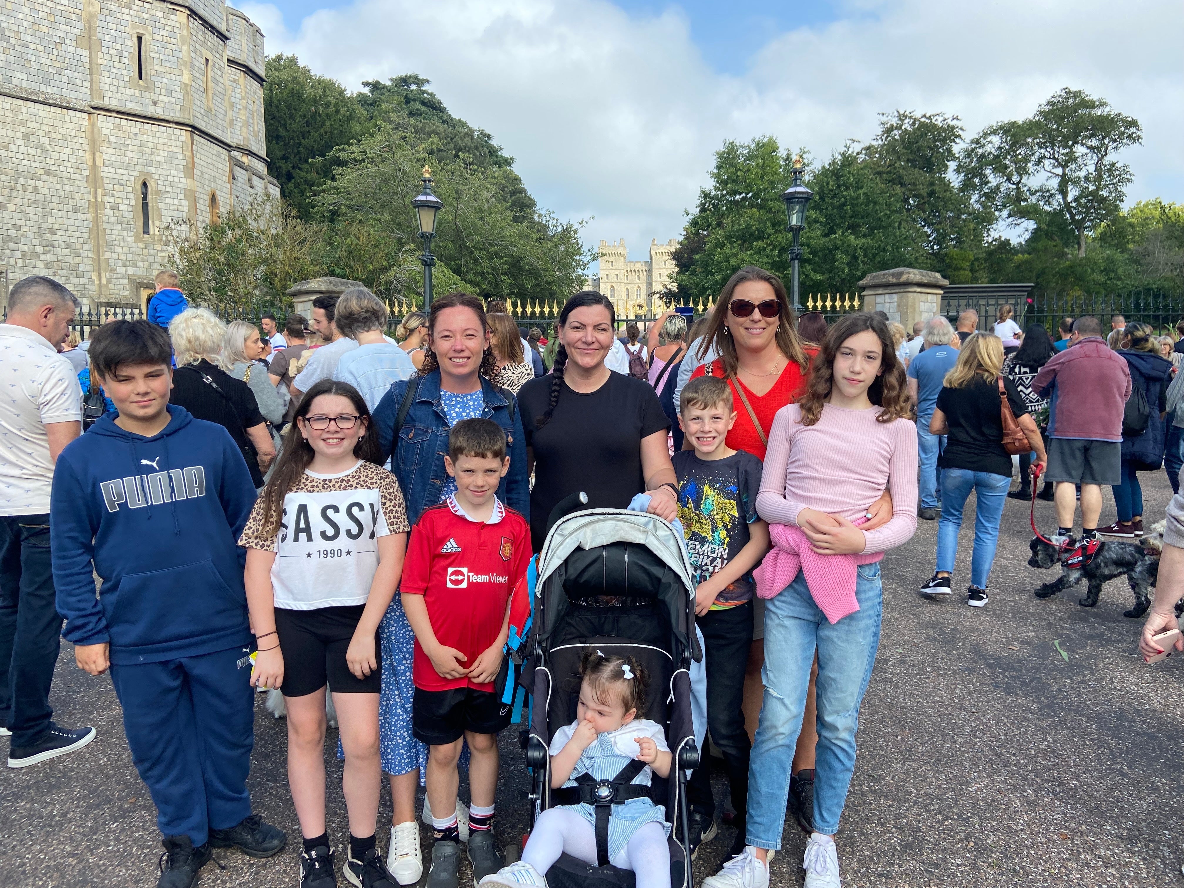 Friends Katie Mclean, Joanie Hogg and Claire Edge said they were particularly excited for Prince William’s eventual ascension to the throne