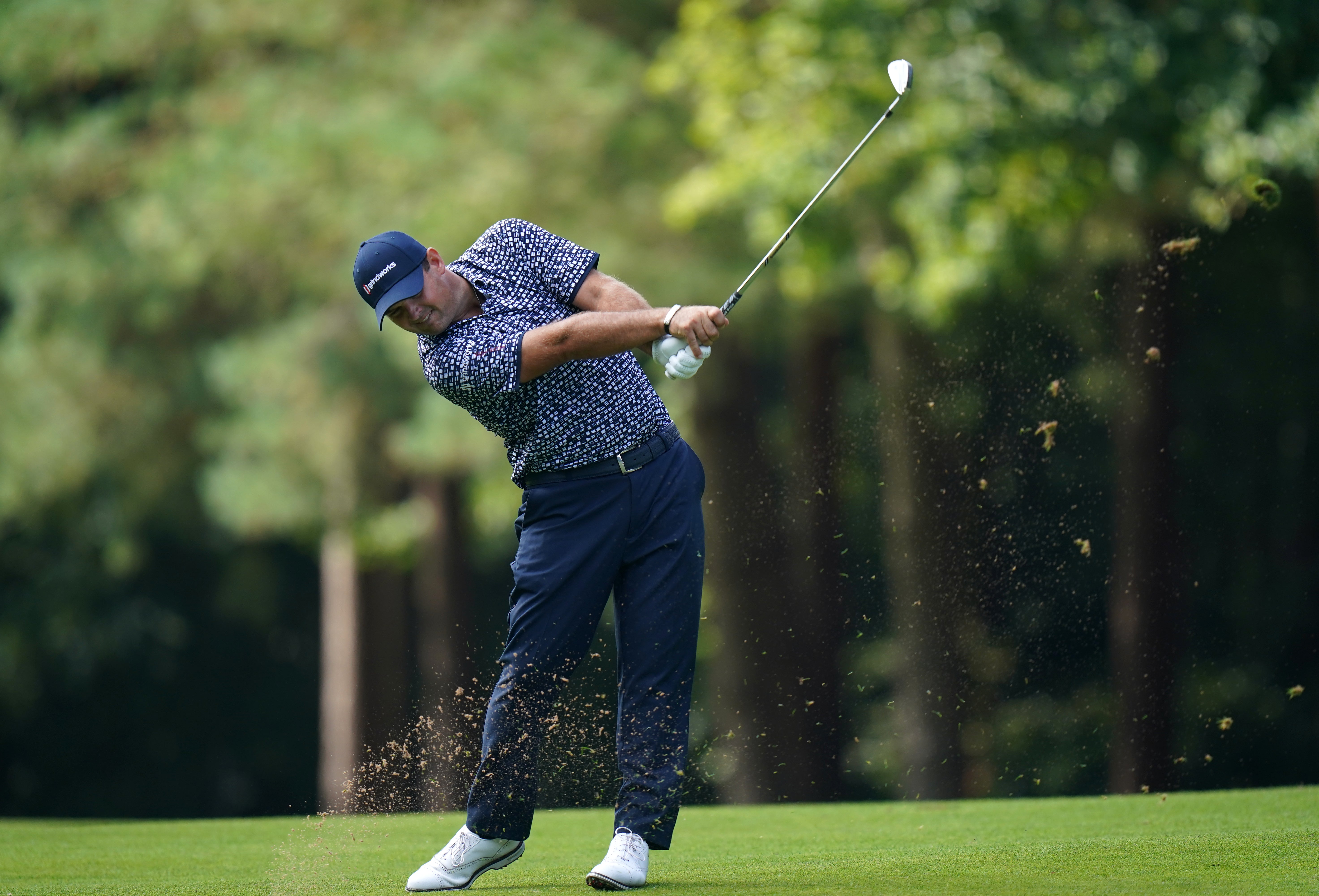 Patrick Reed during day four of the BMW PGA Championship at Wentworth (Adam Davy/PA)