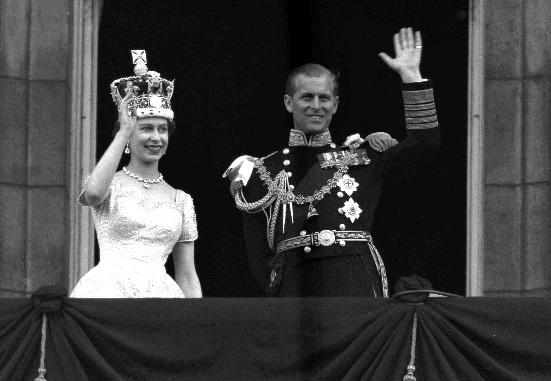 Britain's Queen Elizabeth II and Prince Philip, Duke of Edinburgh