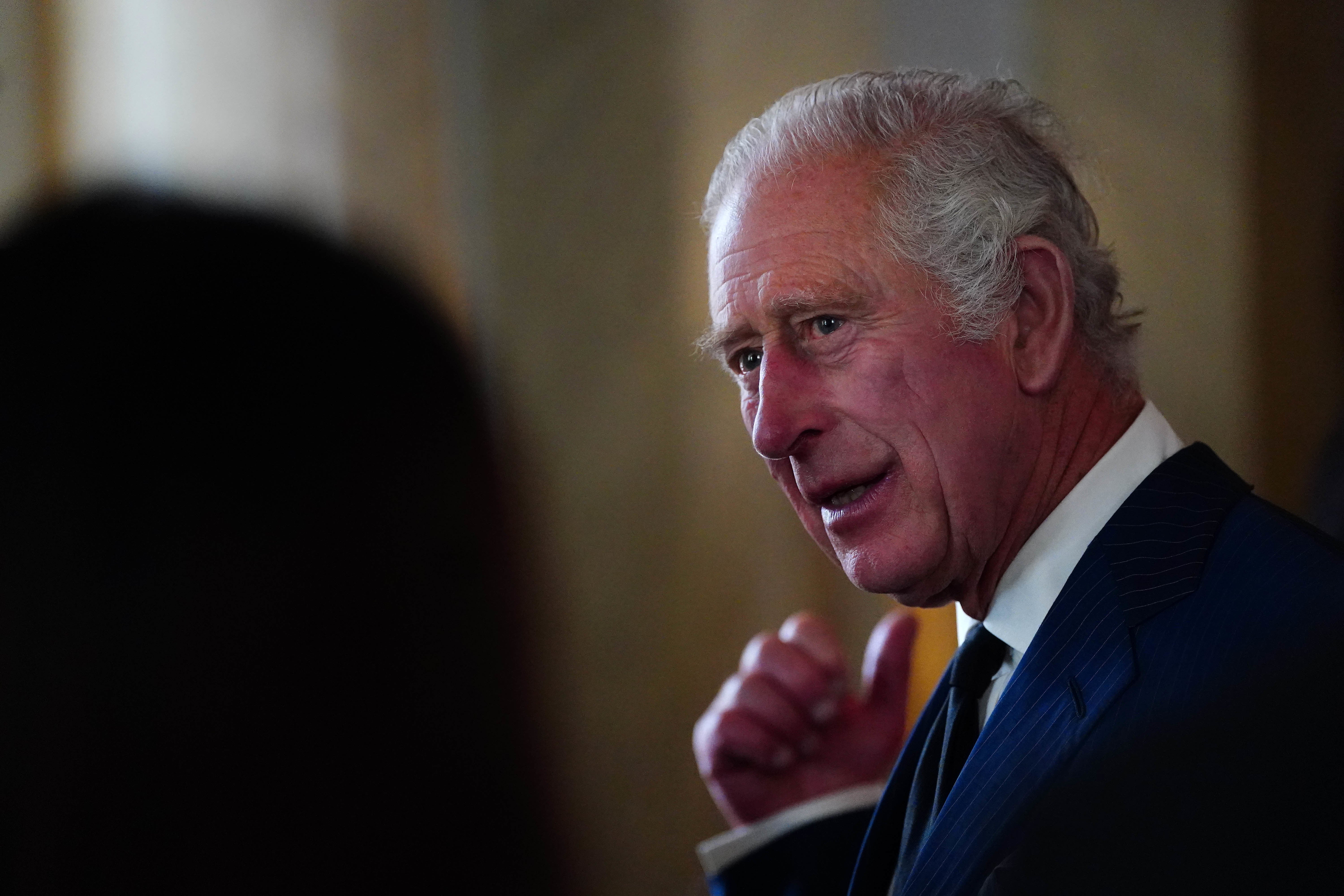 King Charles III (Victoria Jones/PA)