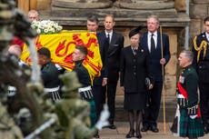 Queen death - latest: Charles flies to Scotland to lead royal procession to Edinburgh cathedral