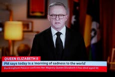 Australian PM facing backlash for ‘short-notice’ bank holiday for Queen’s death