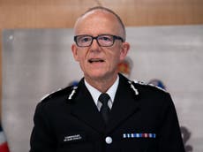 New Met Police commissioner Sir Mark Rowley swears oath to King on first day in post