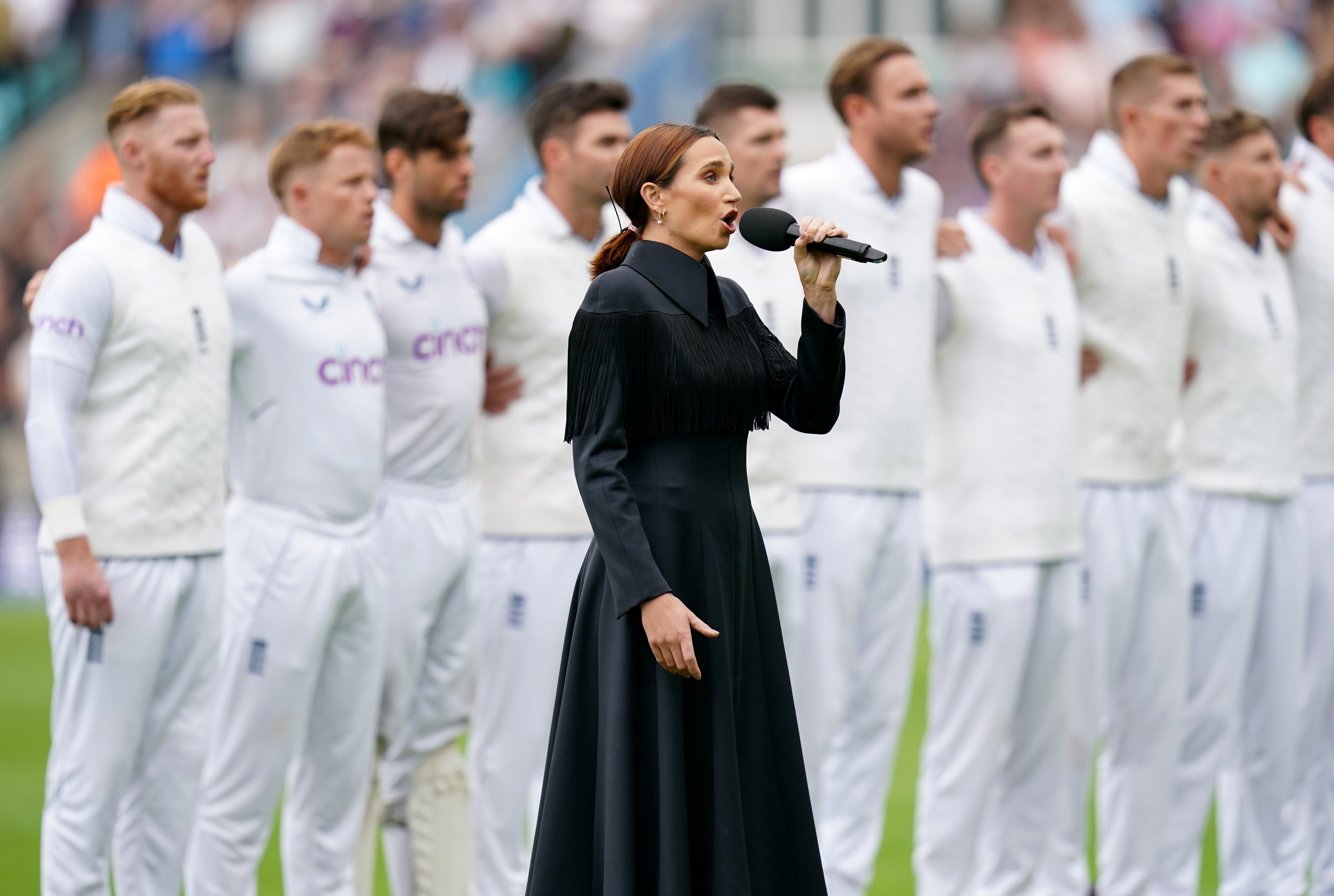 A moving tribute to the Queen took place before day three of the third test between England and South Africa (John Walton/PA)