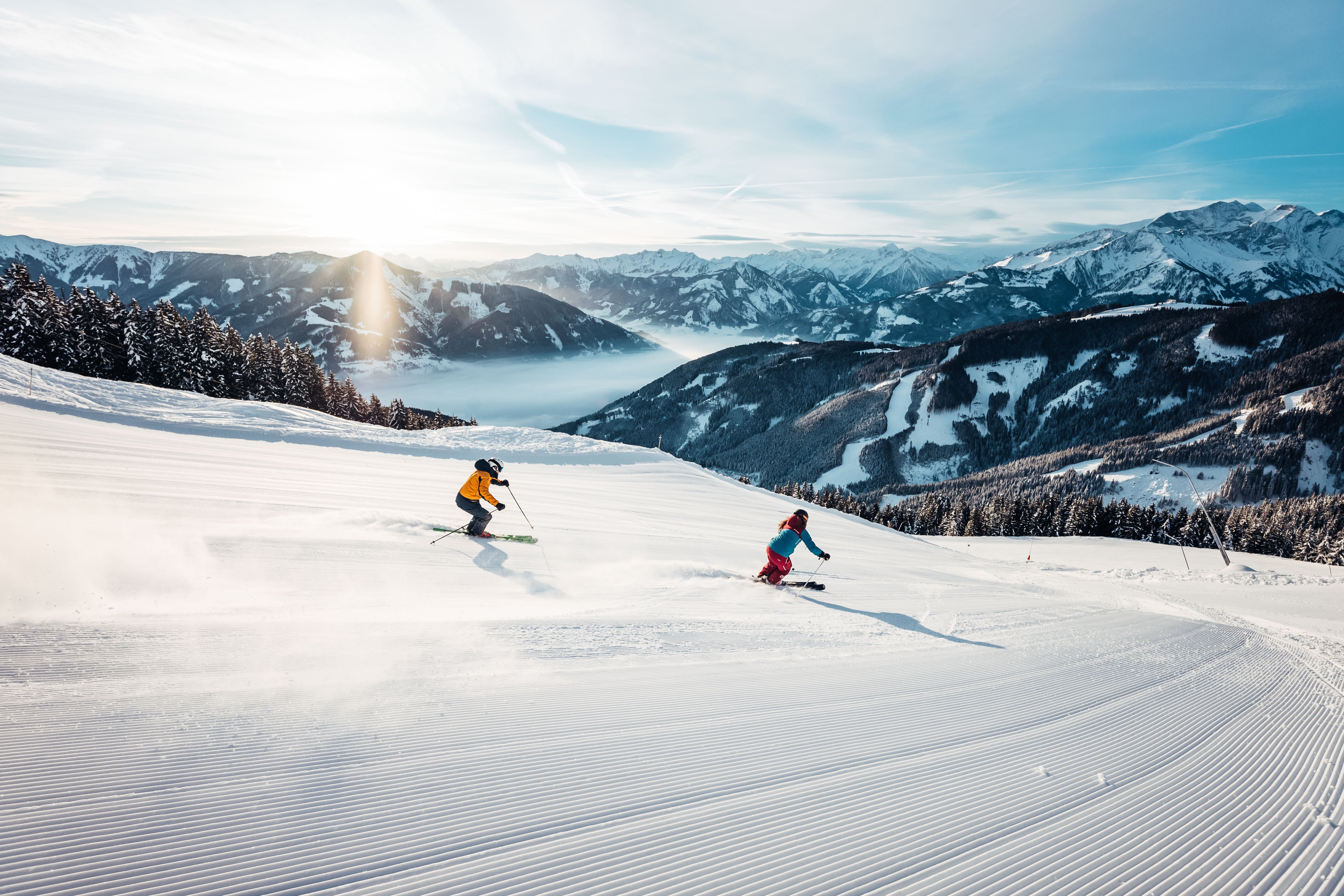 From seasoned to beginner, skiers of all levels can enjoy Zell am See-Kaprun’s slopes