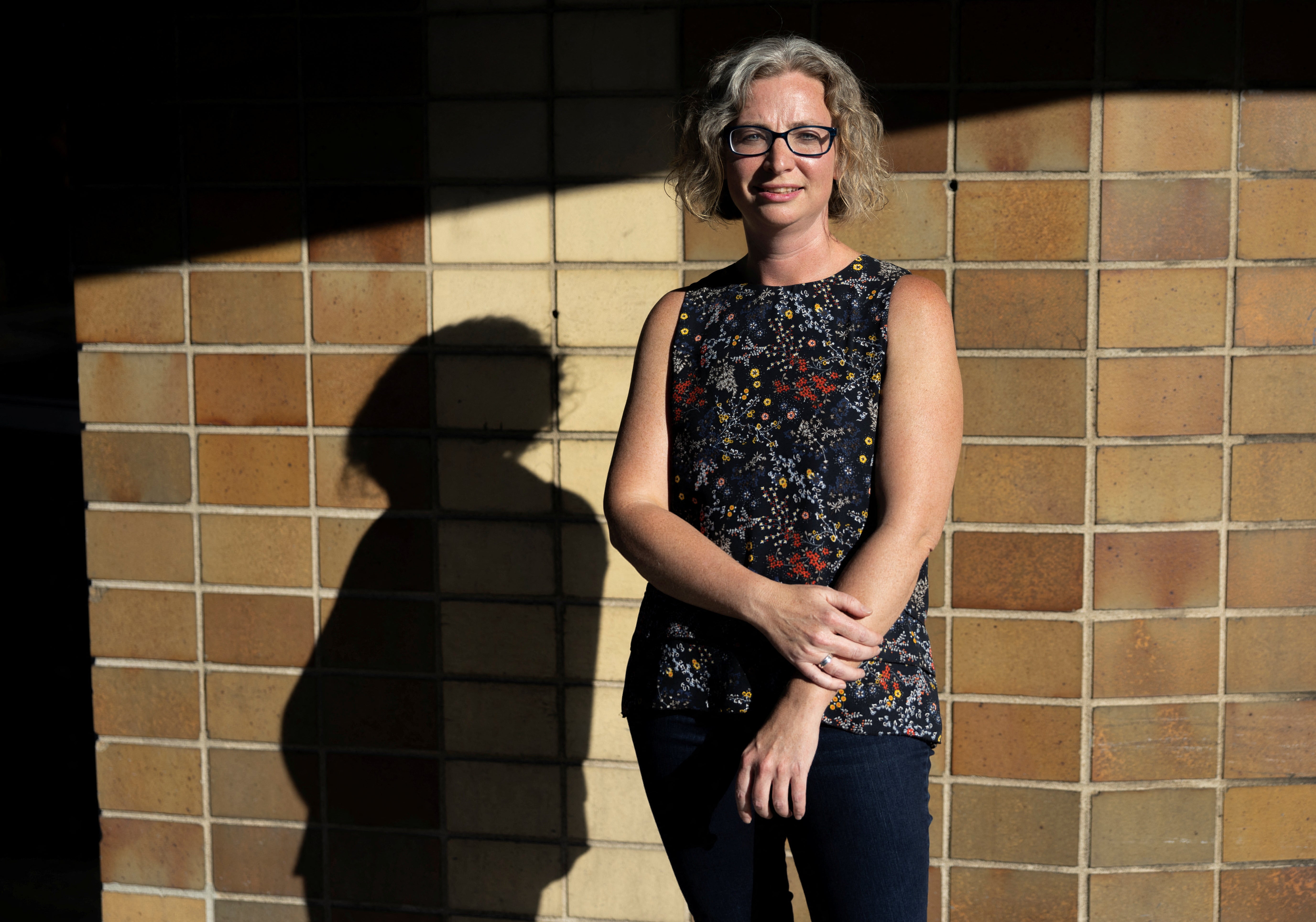 Erika Schanzenbach, who heads "Life Bristol" and protested outside the Bristol, Tennessee abortion clinic for years, is photographed in Bristol, Virginia, U.S., August 31, 2022