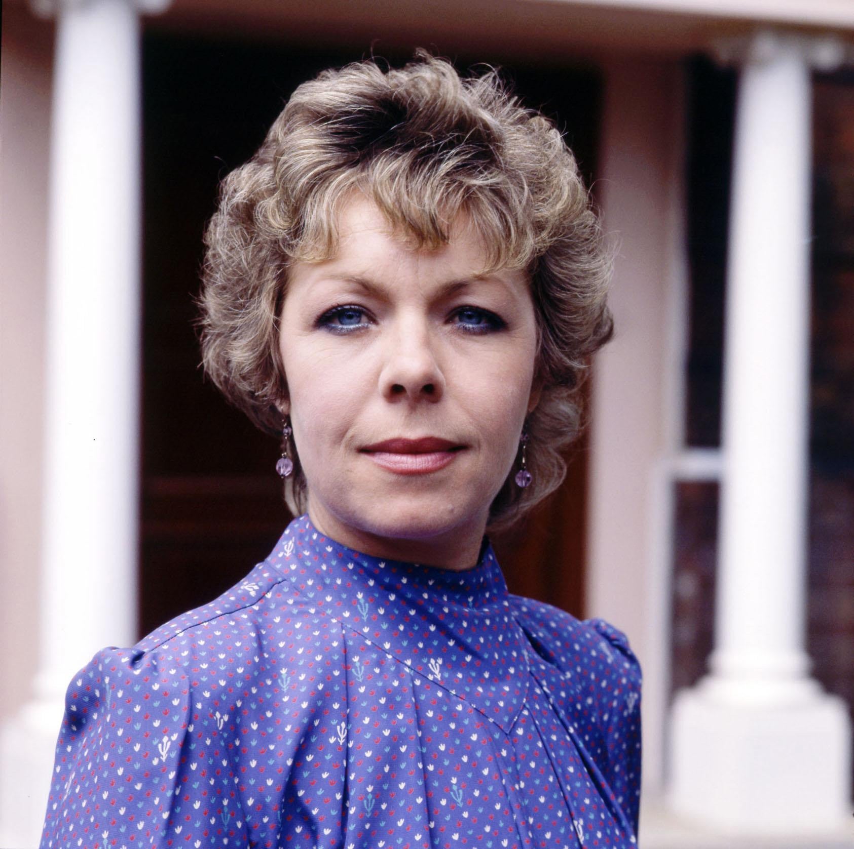 Gwyneth Powell as headmistress Bridget McClusky in series eight of Grange Hill (BBC/PA)