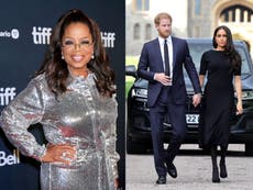 Oprah Winfrey says Prince Harry and Meghan Markle have an ‘opportunity for peacemaking’ with royal family