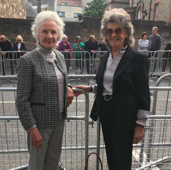 Irene Hamilton, 77 (right) and her sister Shona McManaus, 80