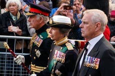 Prince Andrew heckler charged with ‘breach of the peace’ after incident at Edinburgh Queen procession