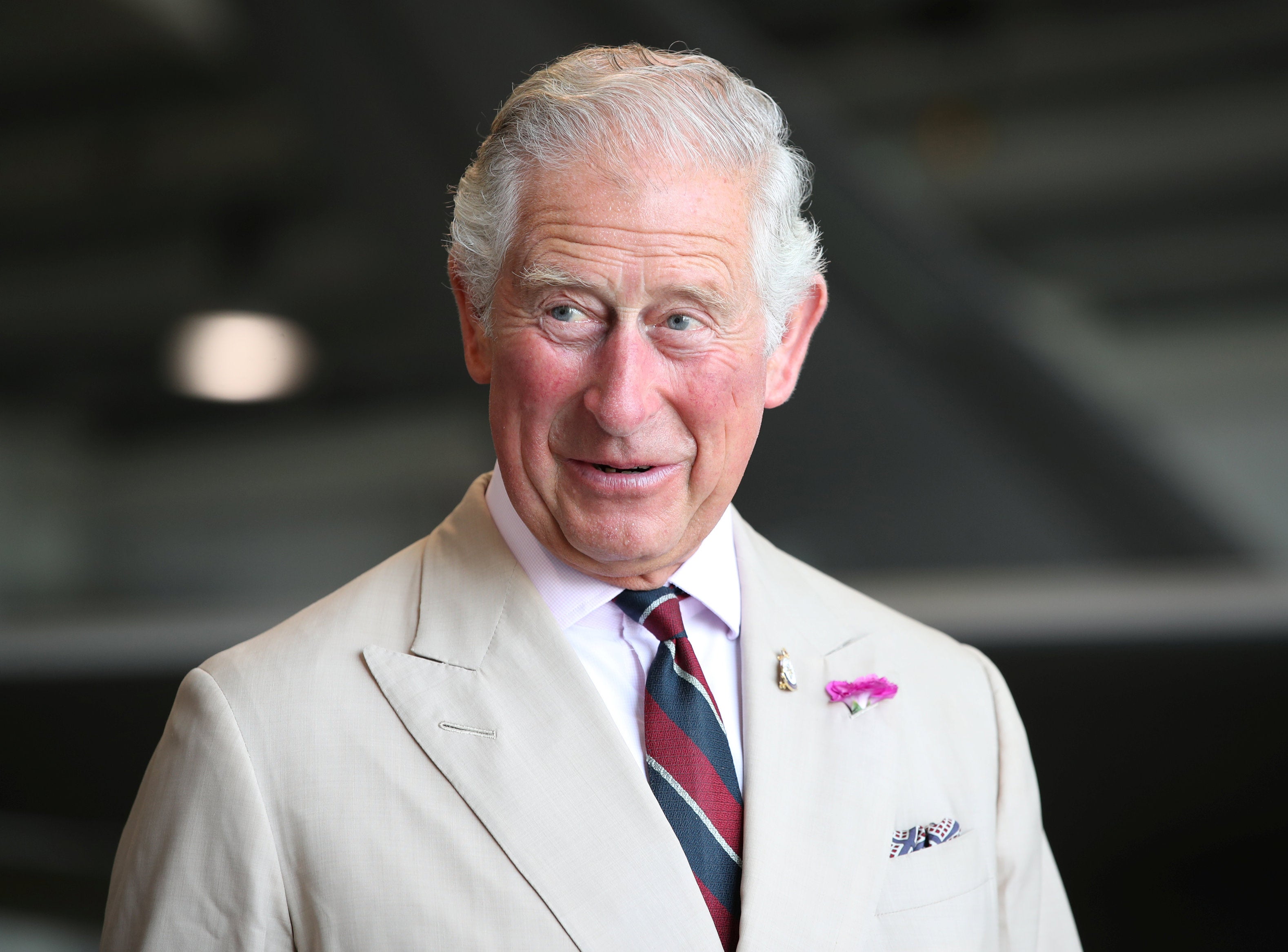 Prince of Wales during a visit to 617 Squadron at RAF Marham in Kings Lynn, Norfolk