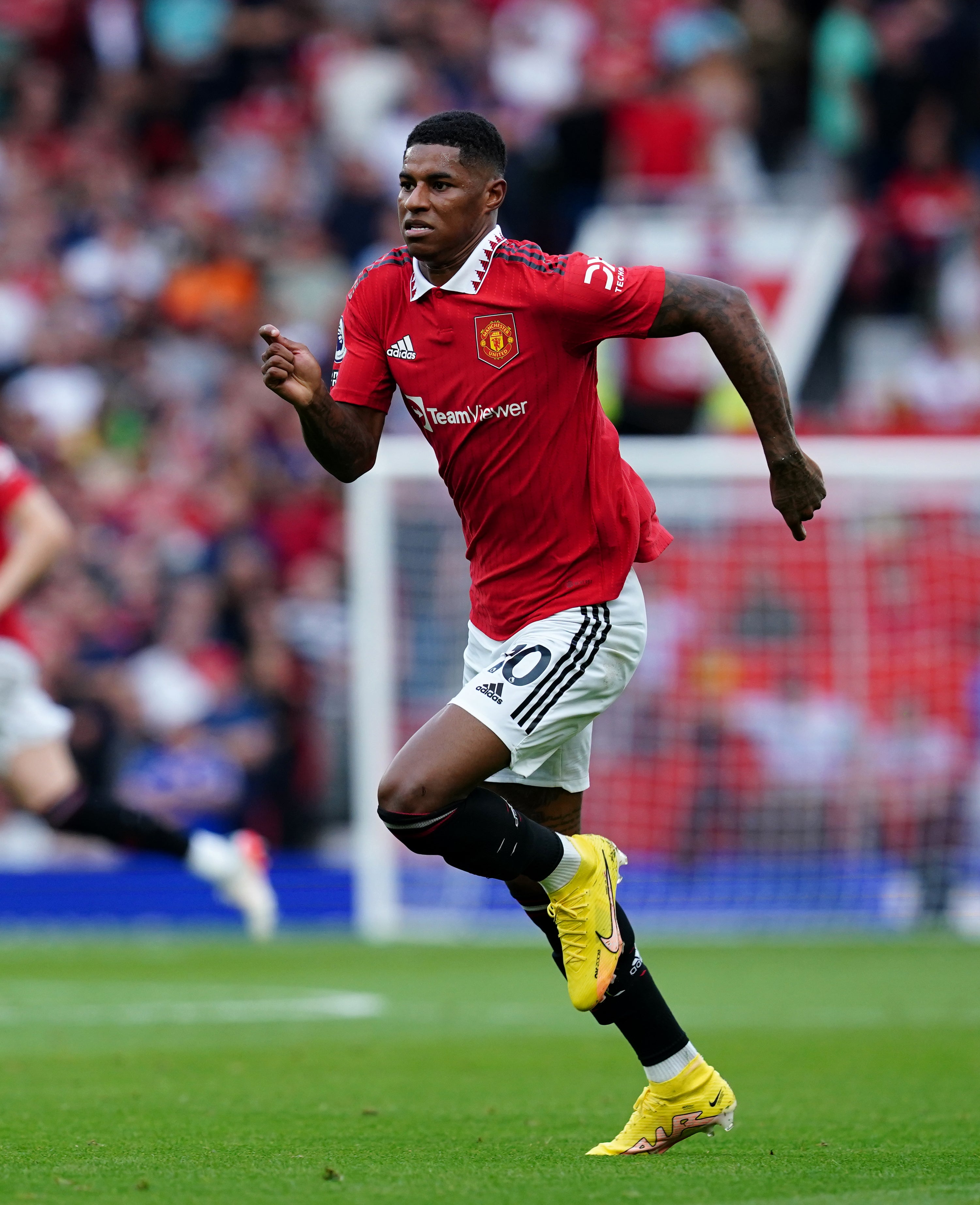 Manchester United’s Marcus Rashford (Martin Rickett/PA)