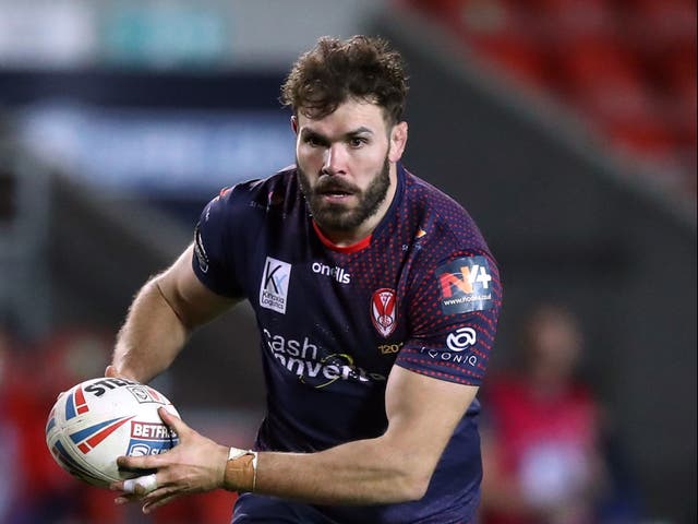 <p>Walmsley sustained the injury in St Helens’ defeat at Wigan at the end of last month</p>
