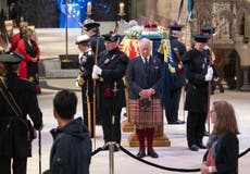 King and Queen Consort leave Edinburgh for Belfast as home nations tour goes on