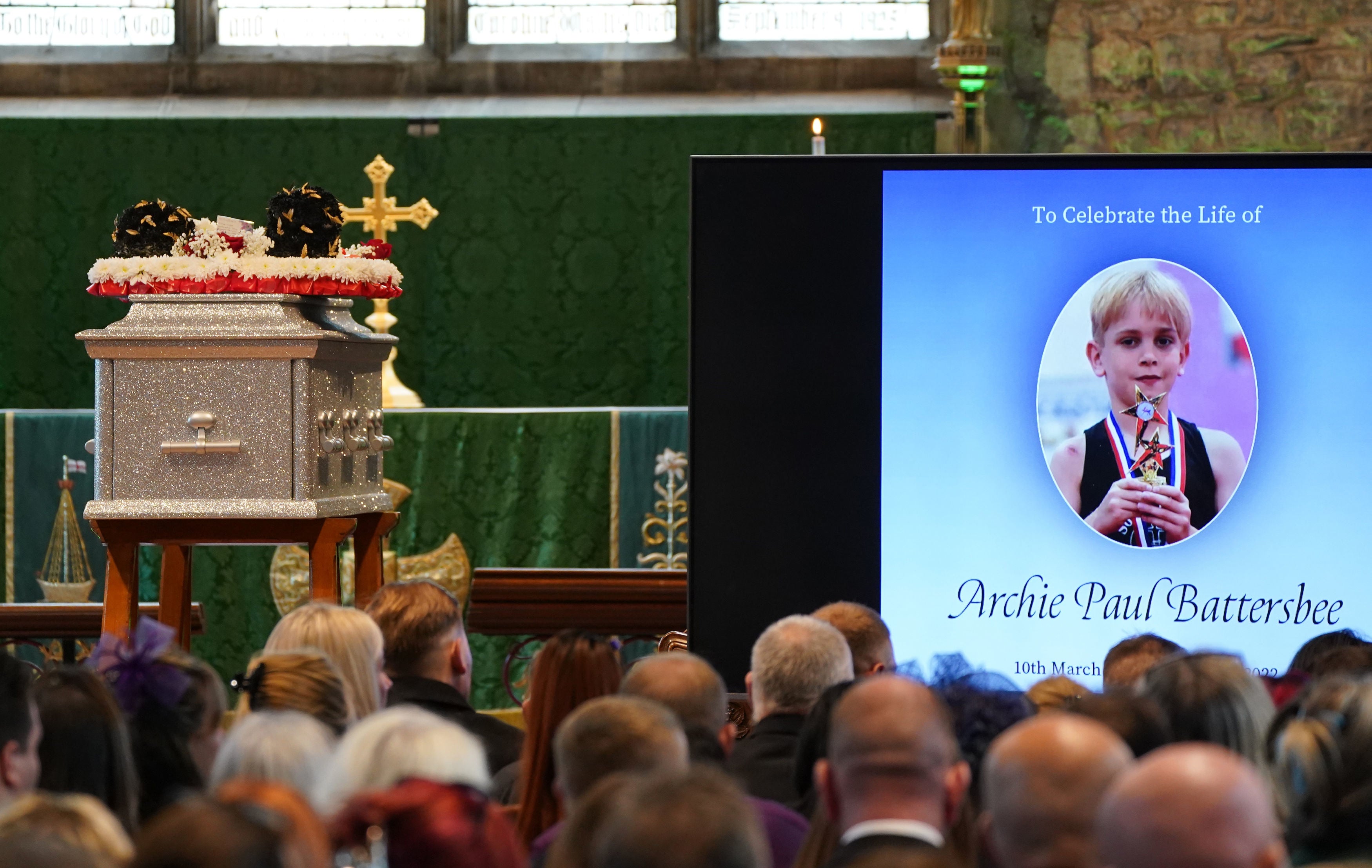 The service was a celebration of Archie’s life