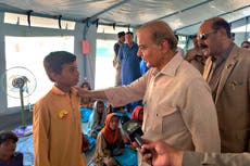 Pakistani premier promises compensation for flood victims