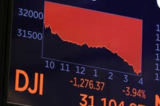 American billionaires ‘lose $93bn in a day’ as new inflation figures hit markets hard