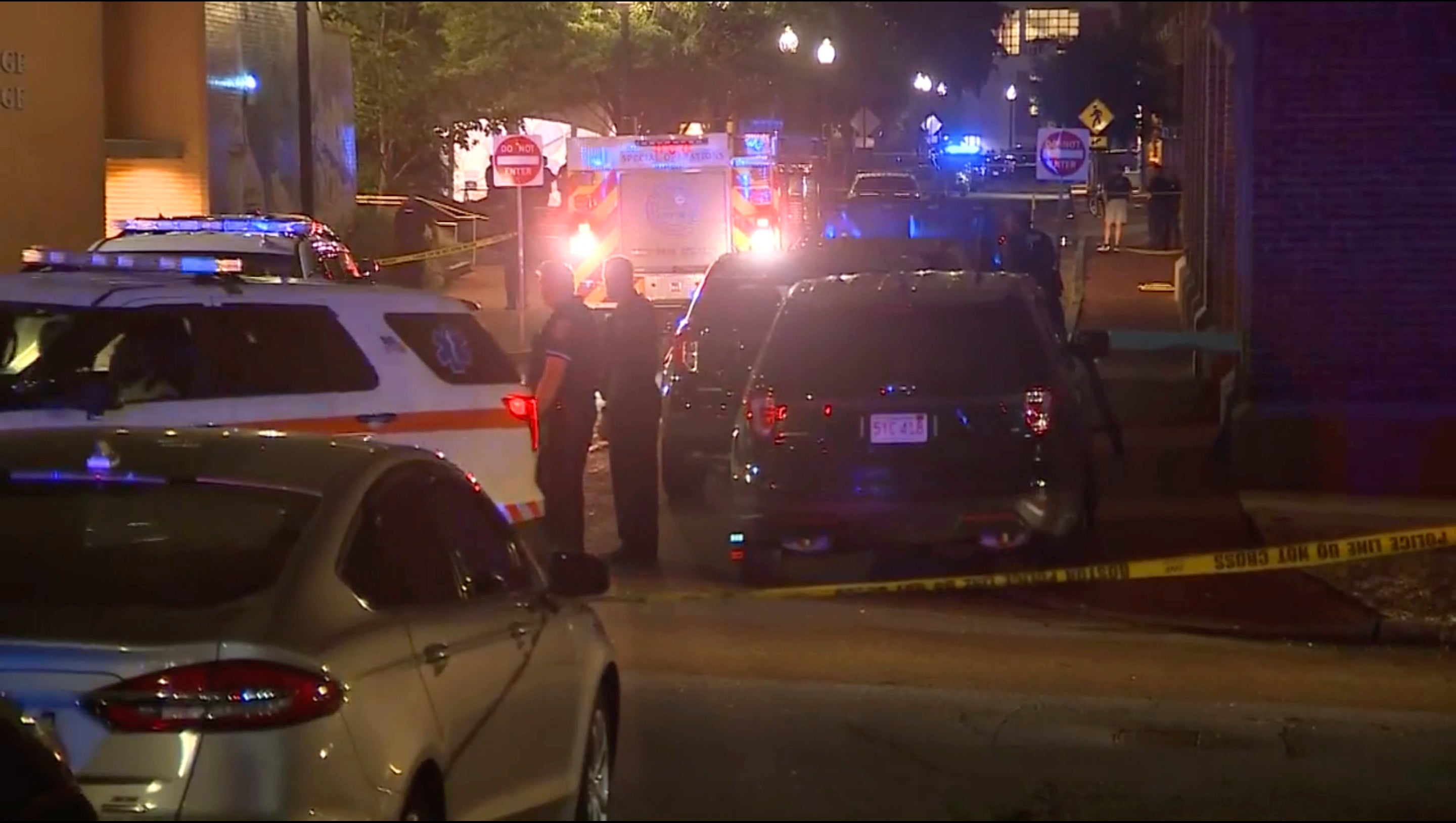 Boston Campus-Explosion