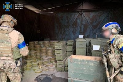 Been and gun: Russian ammunition and weapons abandoned after Ukraine recaptured the area around Balakliya