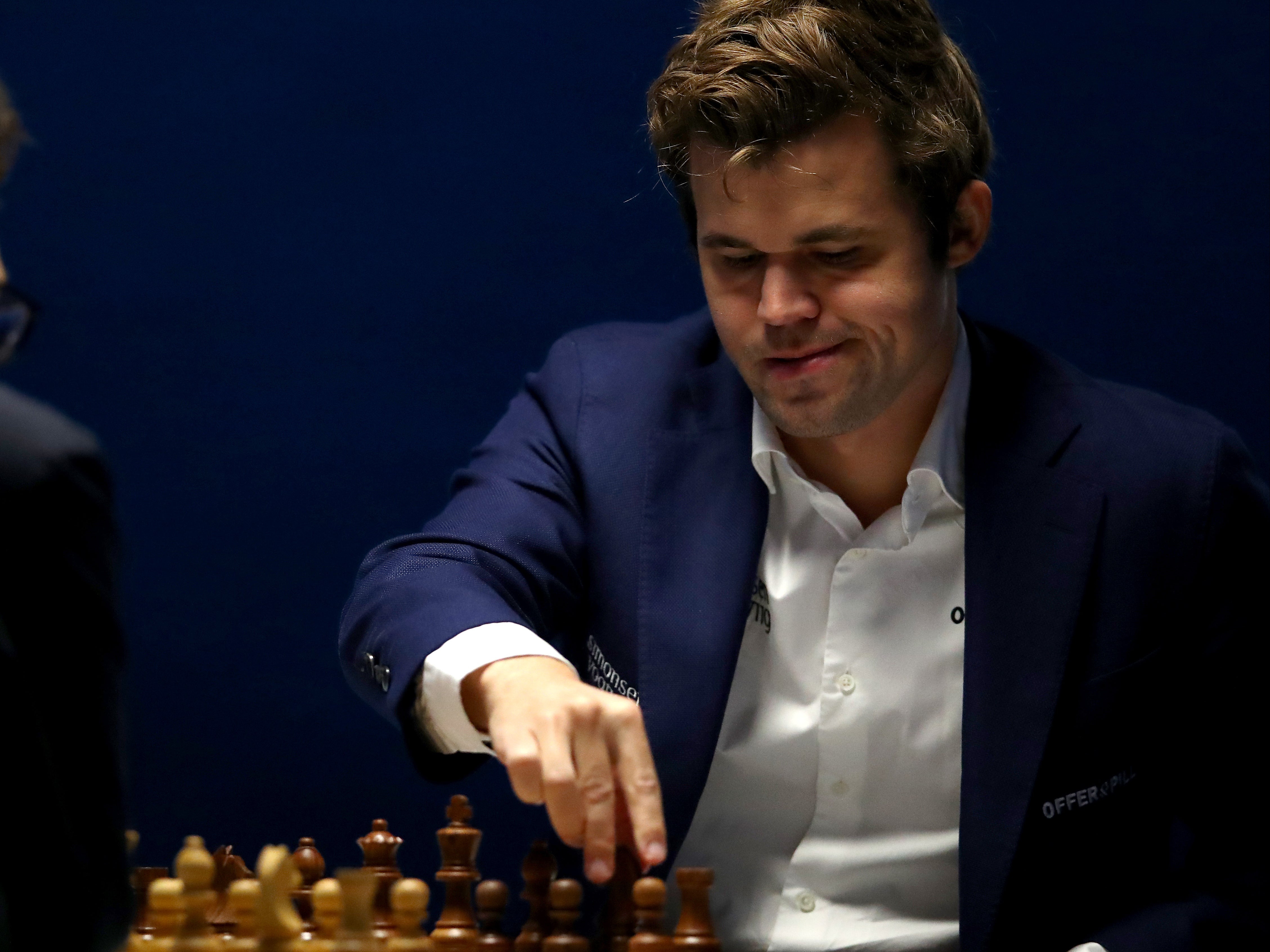 Magnus Carlsen of Norway resigned after making one move against Hans Niemann and then switched off his video during an online chess game