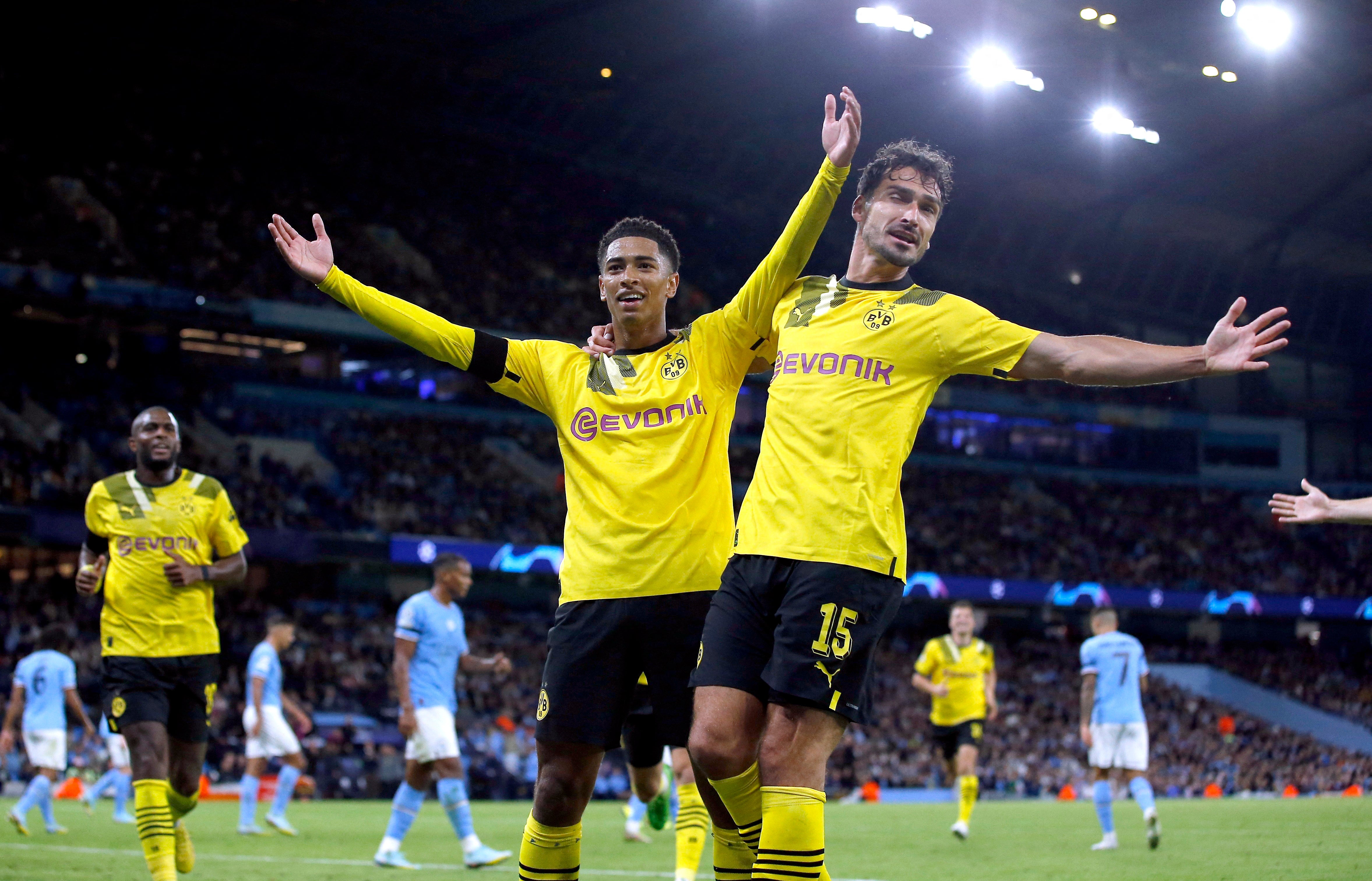 Jude Bellingham had given Dortmund a surprise lead