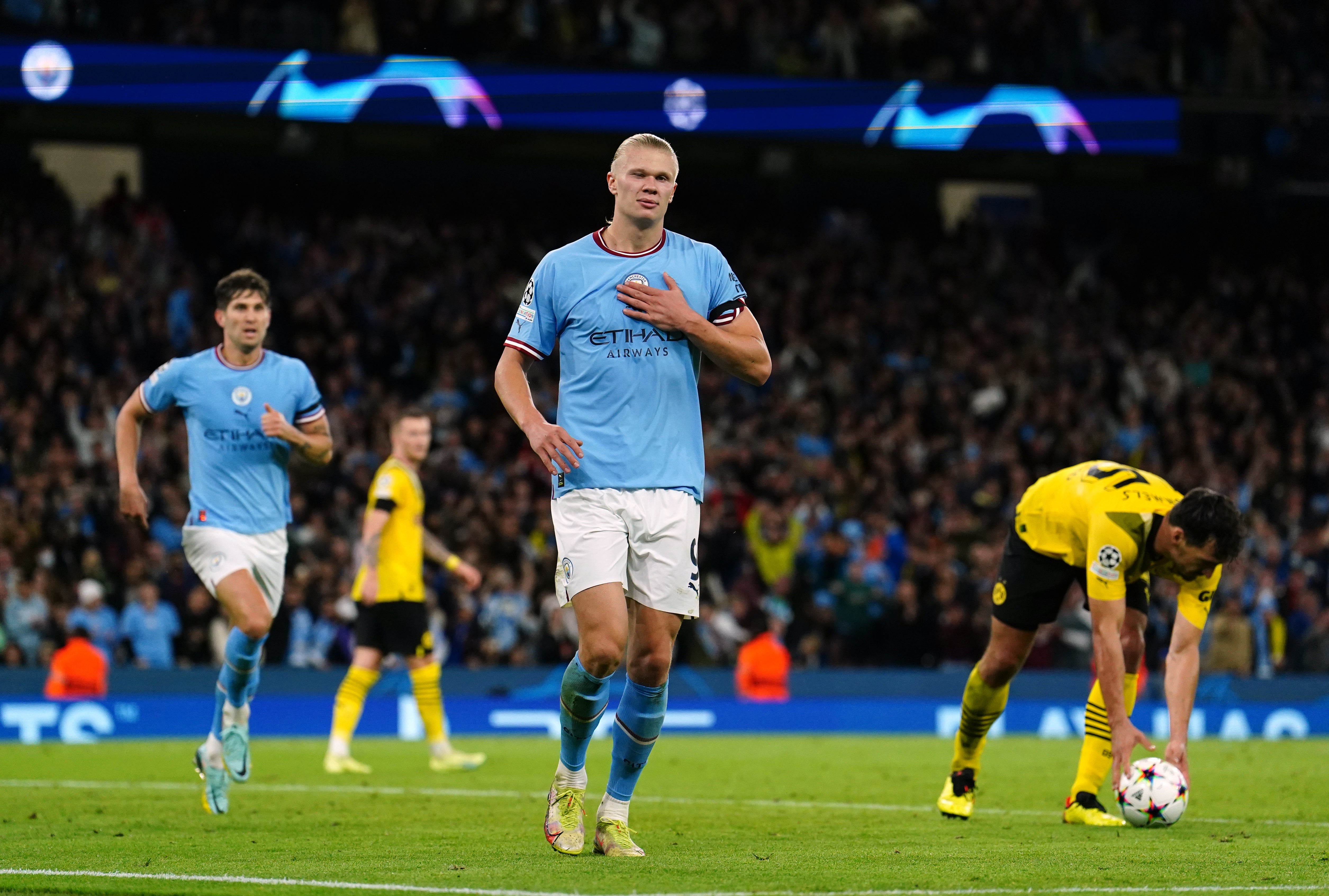 Erling Haaland’s Champions League winner reminded Pep Guardiola of Johan Cruyff