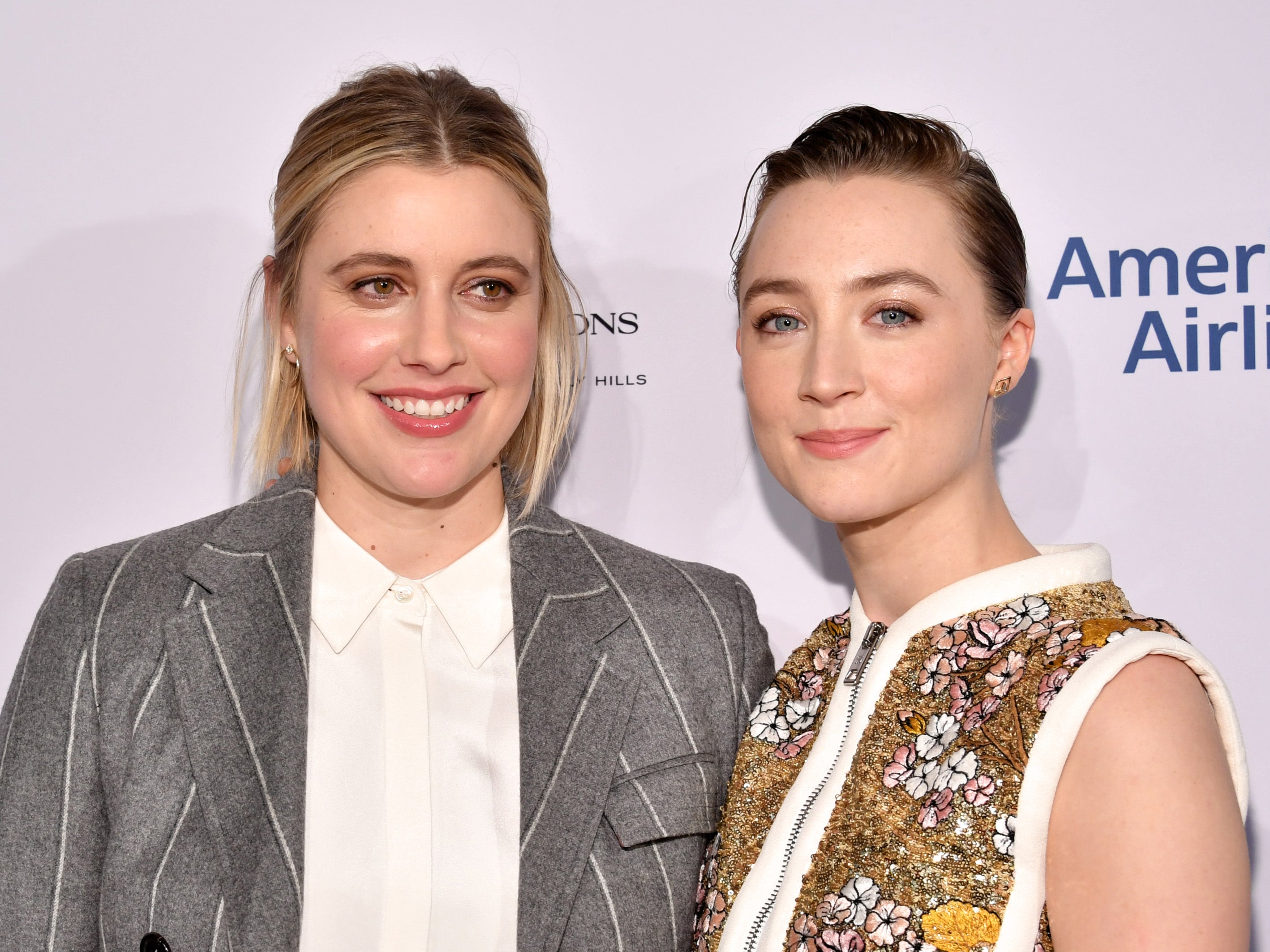 Greta Gerwig and Saoirse Ronan