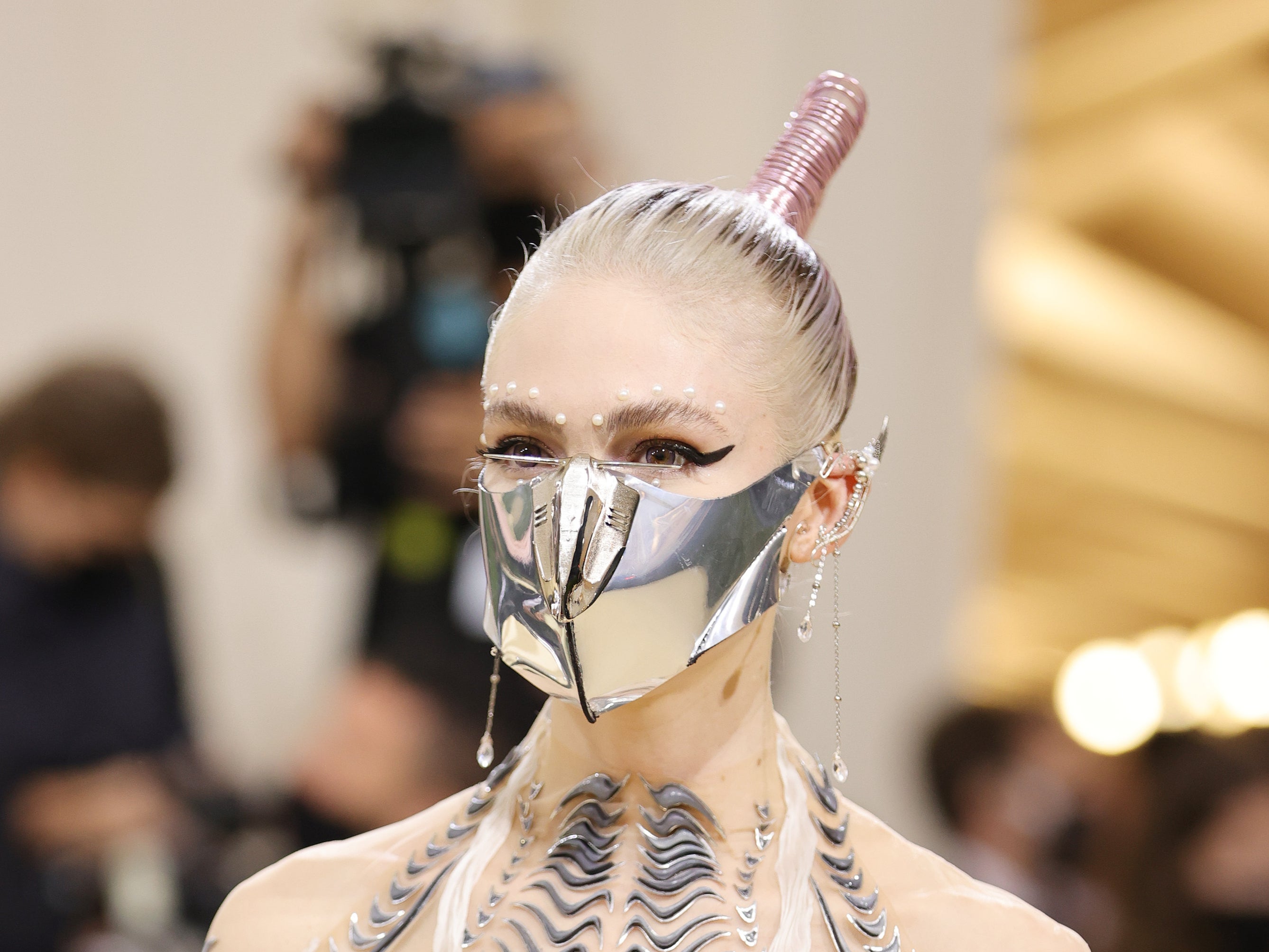 Grimes at the 2021 Met Gala