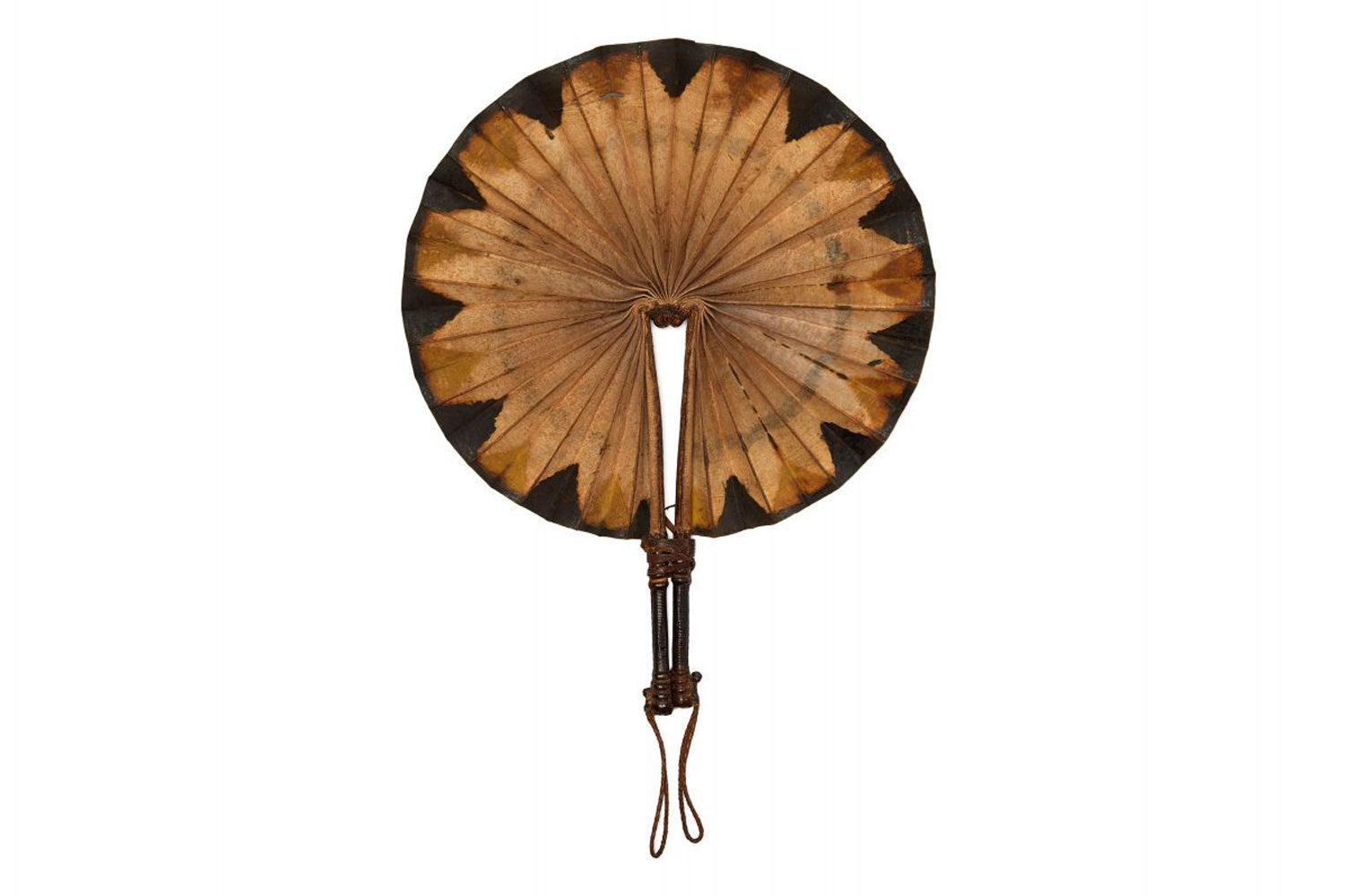 This fan is part of the Horniman collection which will be returned to Nigera