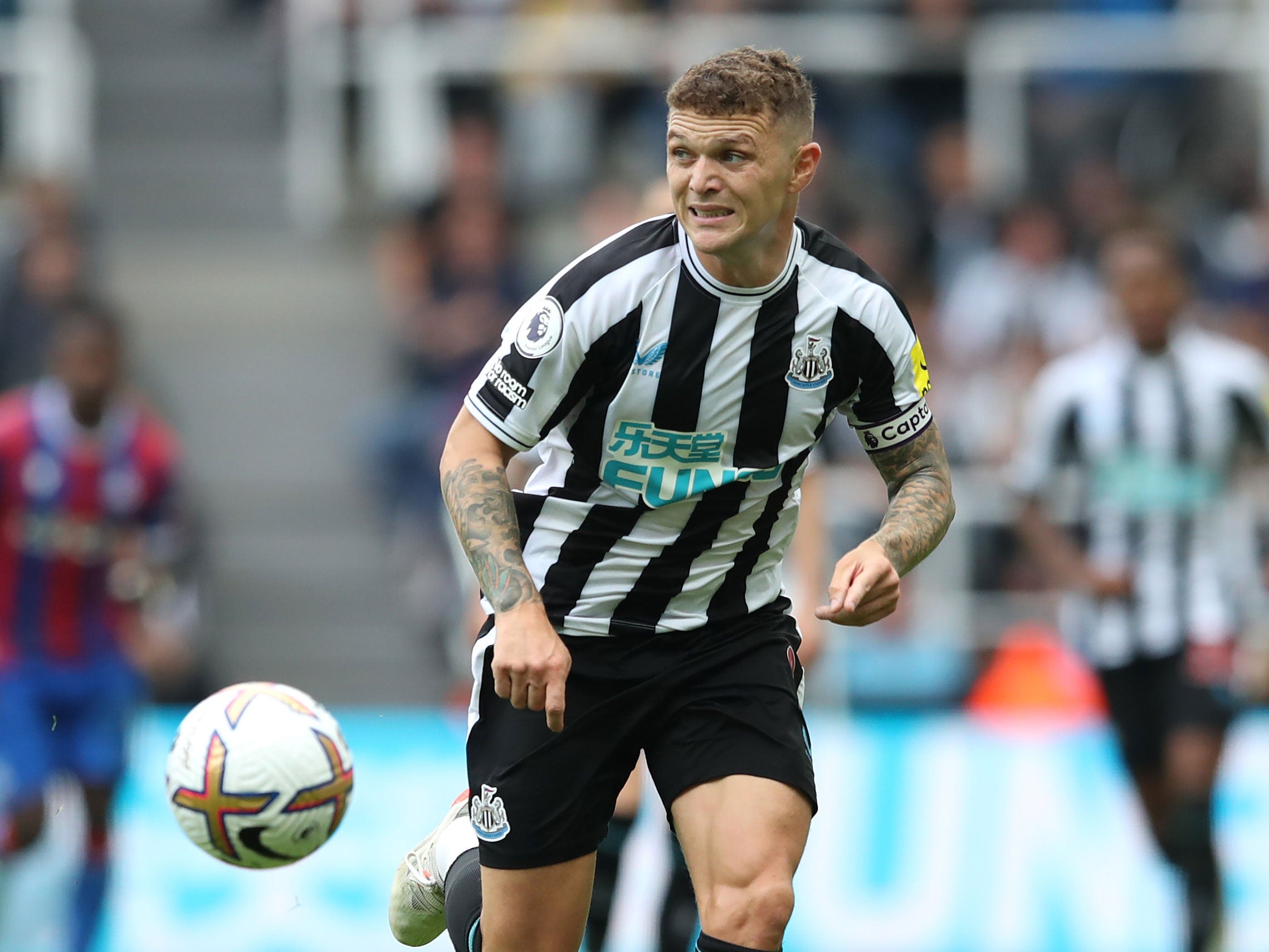 Newcastle full-back Kieran Trippier