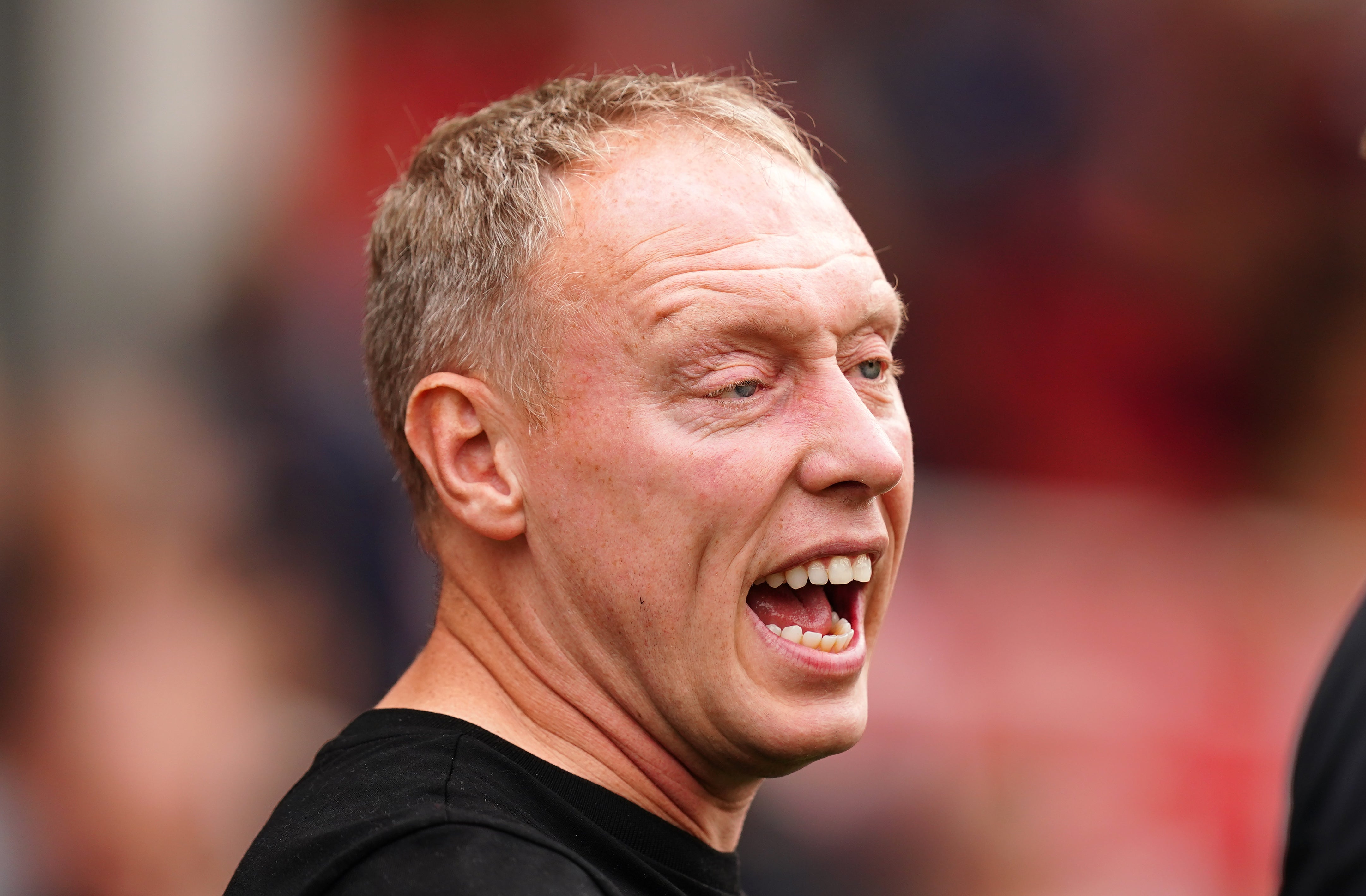 Steve Cooper is focused on his job at Nottingham Forest after being linked with the Brighton vacancy (Mike Egerton/PA)