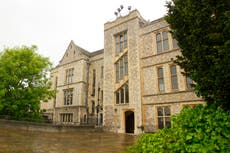 Man drowned in Navy base moat probably suffered cardiac arrest, inquest told