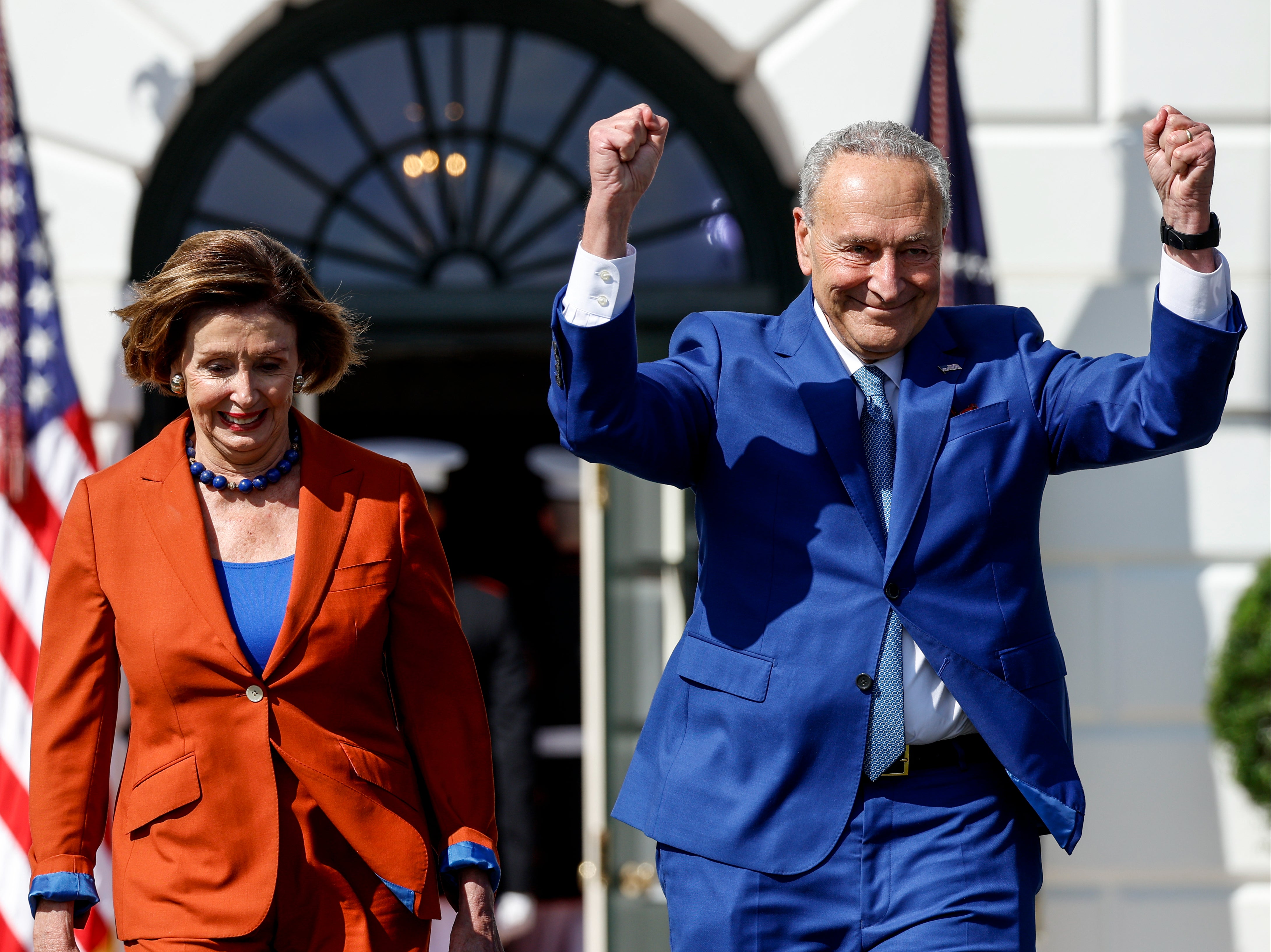 Nancy Pelosi and Chuck Schumer