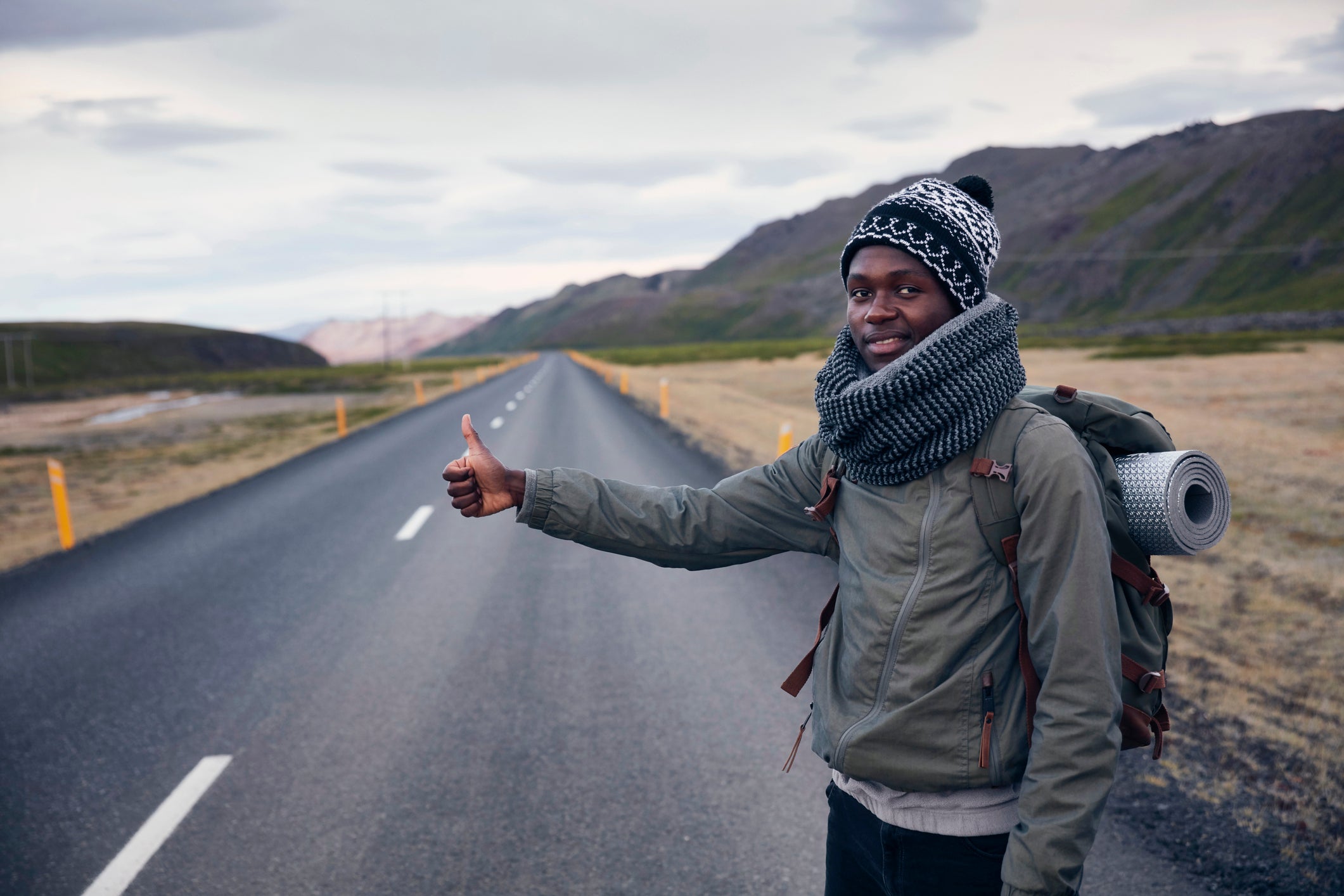 Is there a way tech can help make hitchhiking popular and safe?