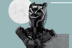 Lego is launching a Black Panther bust ahead of the movie sequel