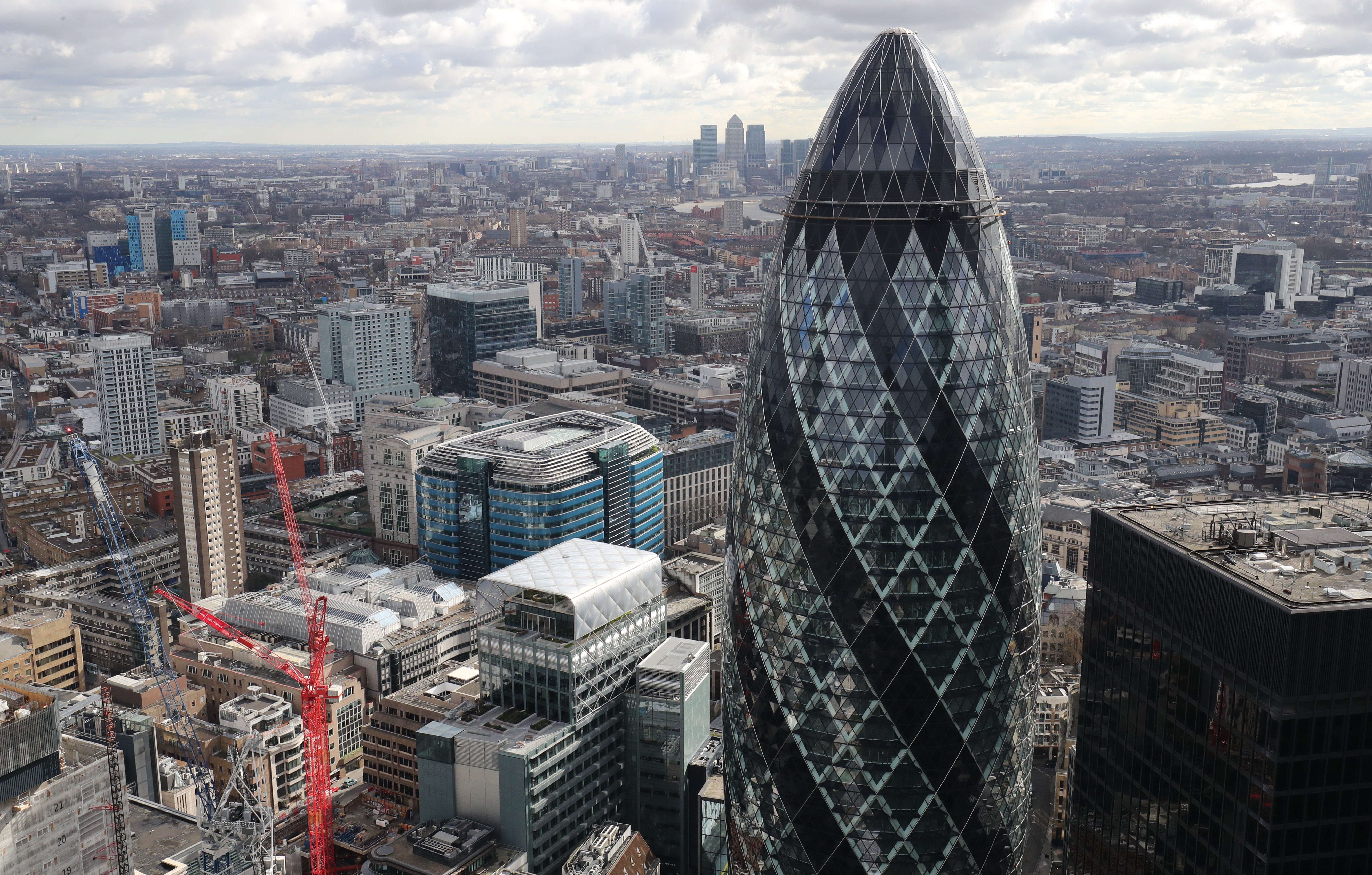 Markets in the City finished slightly higher on Thursday (Chris Radburn/PA)