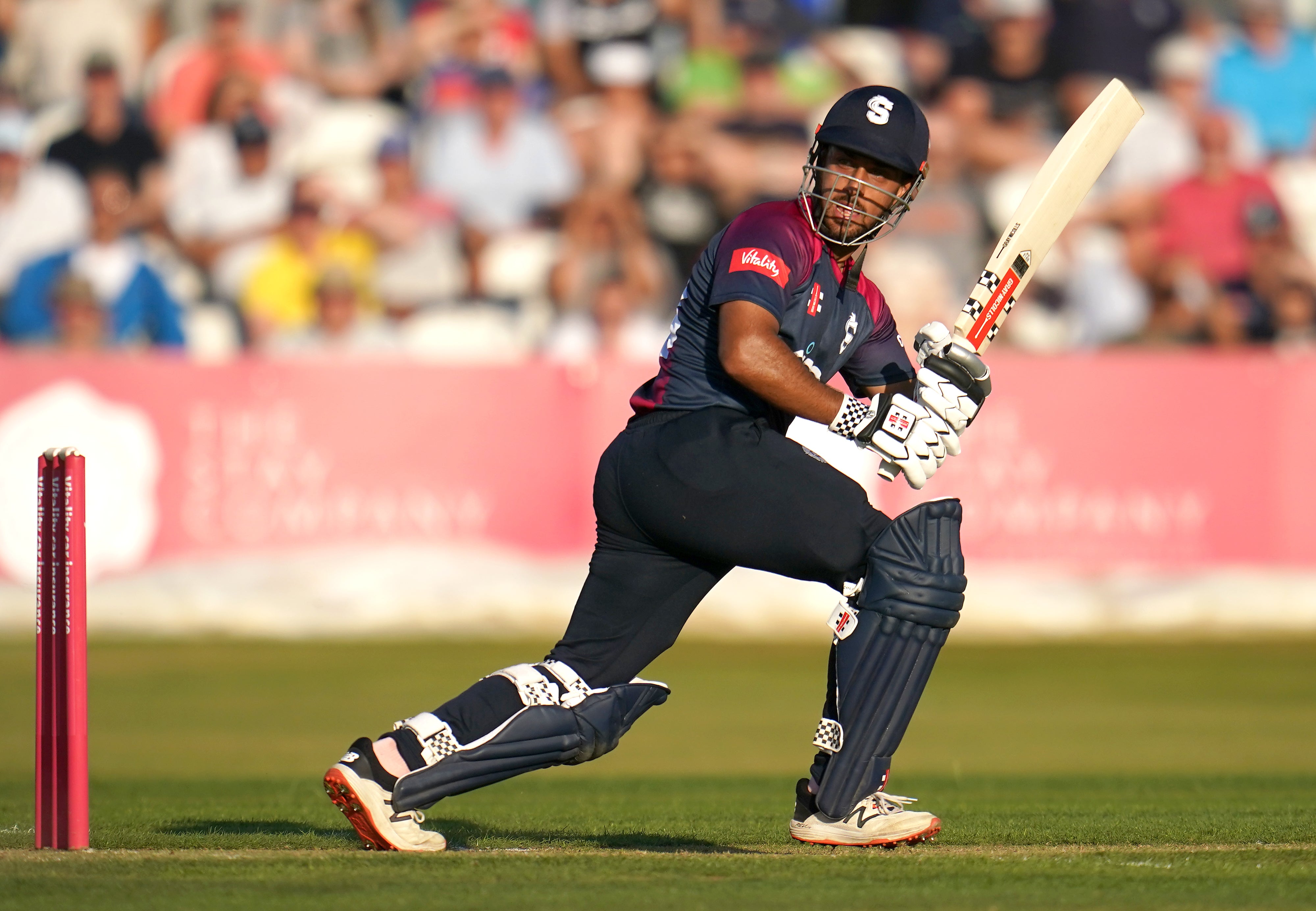 Northamptonshire’s Saif Zaib impressed after being restored to Championship duties for the first time since May (Nick Potts/PA)