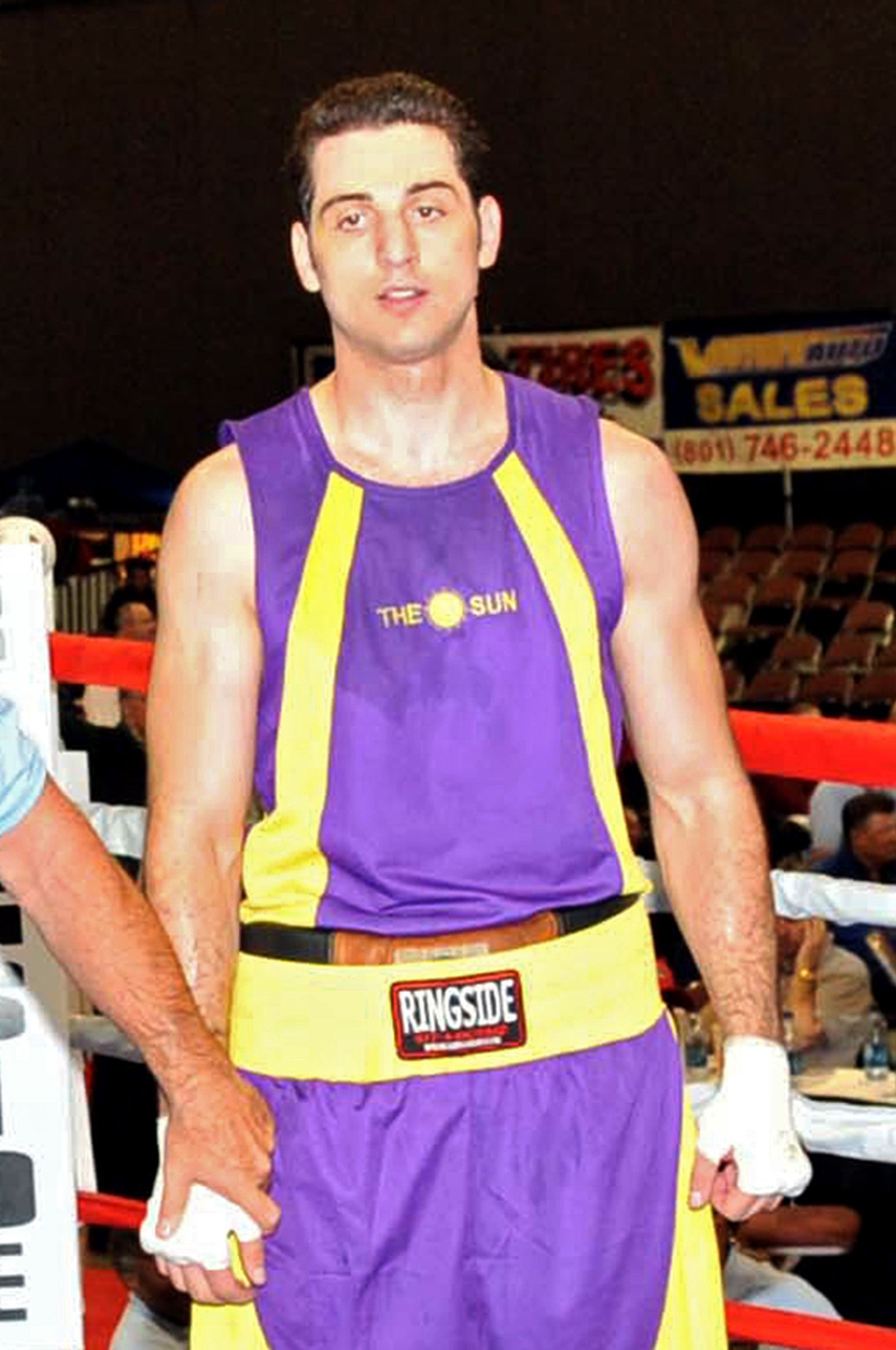 Tamerlan Tsarnaev during the 2009 Golden Gloves National Tournament of Champions on 4 May 2009 in Salt Lake City, Utah