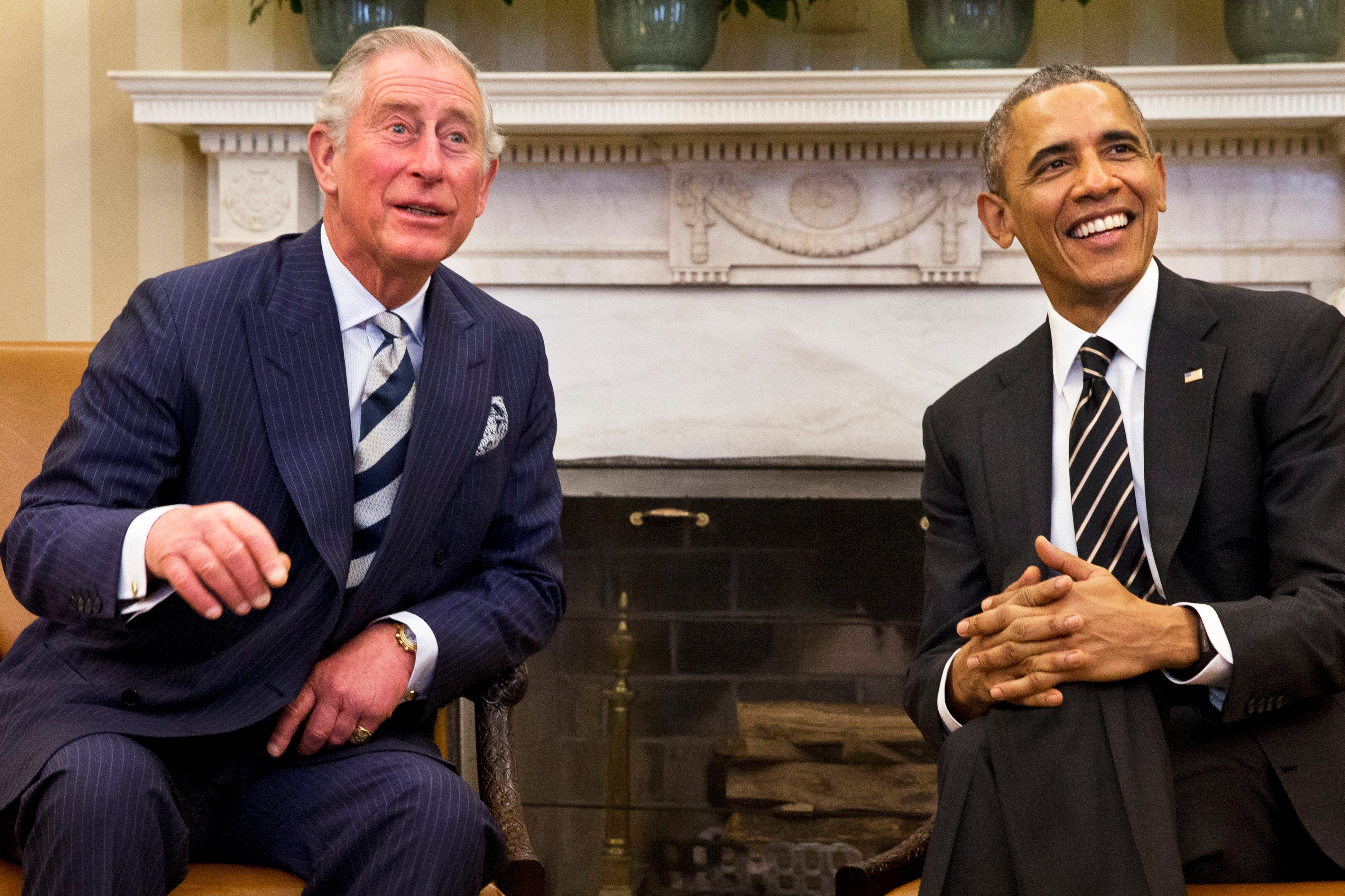 Britain Royals Charles US Presidents