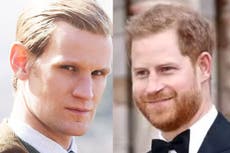 Matt Smith says Prince Harry jokingly called him ‘granddad’ at a polo match