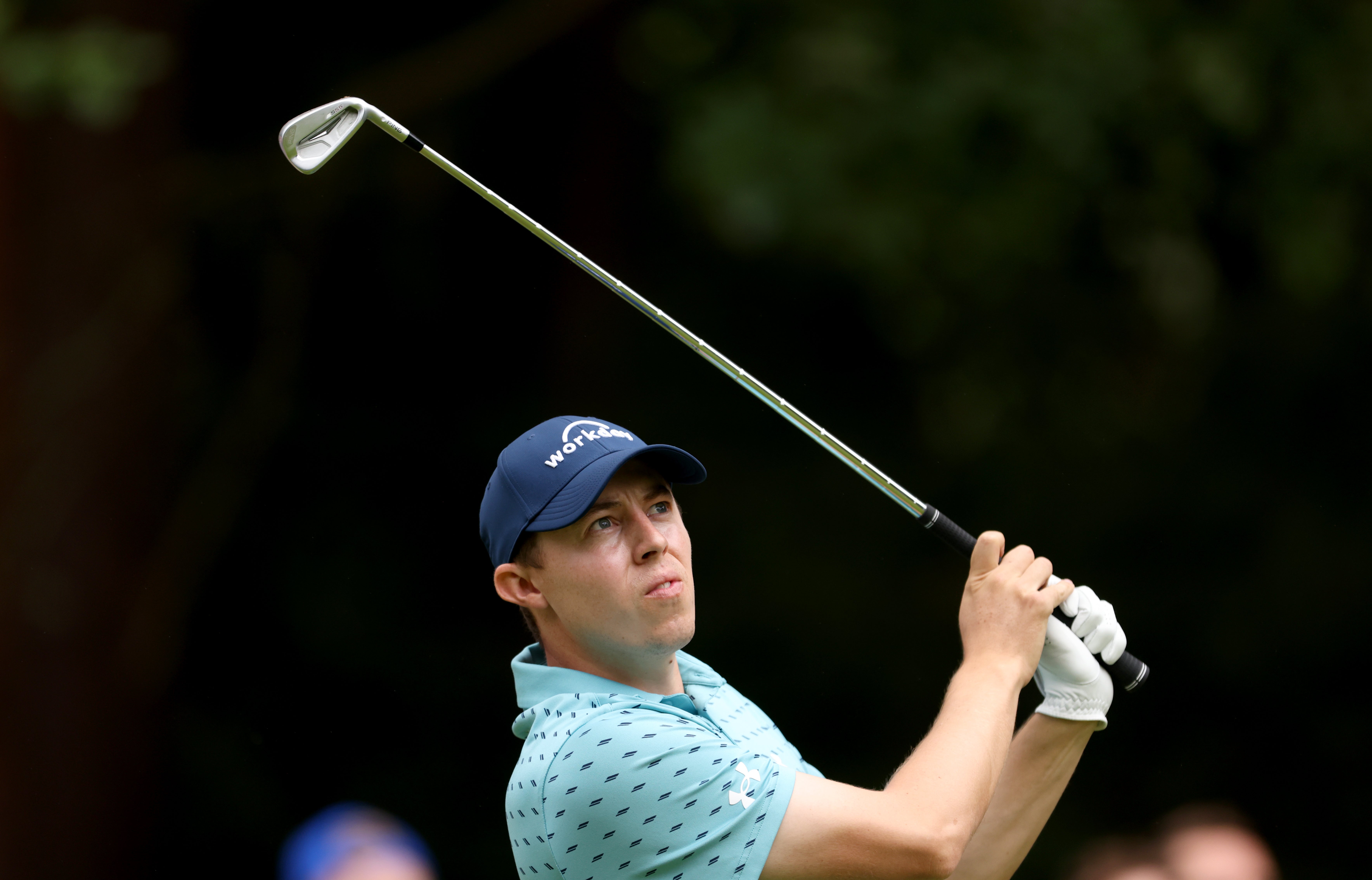 Matt Fitzpatrick set the clubhouse target on day two of the Italian Open (Steven Paston/PA)