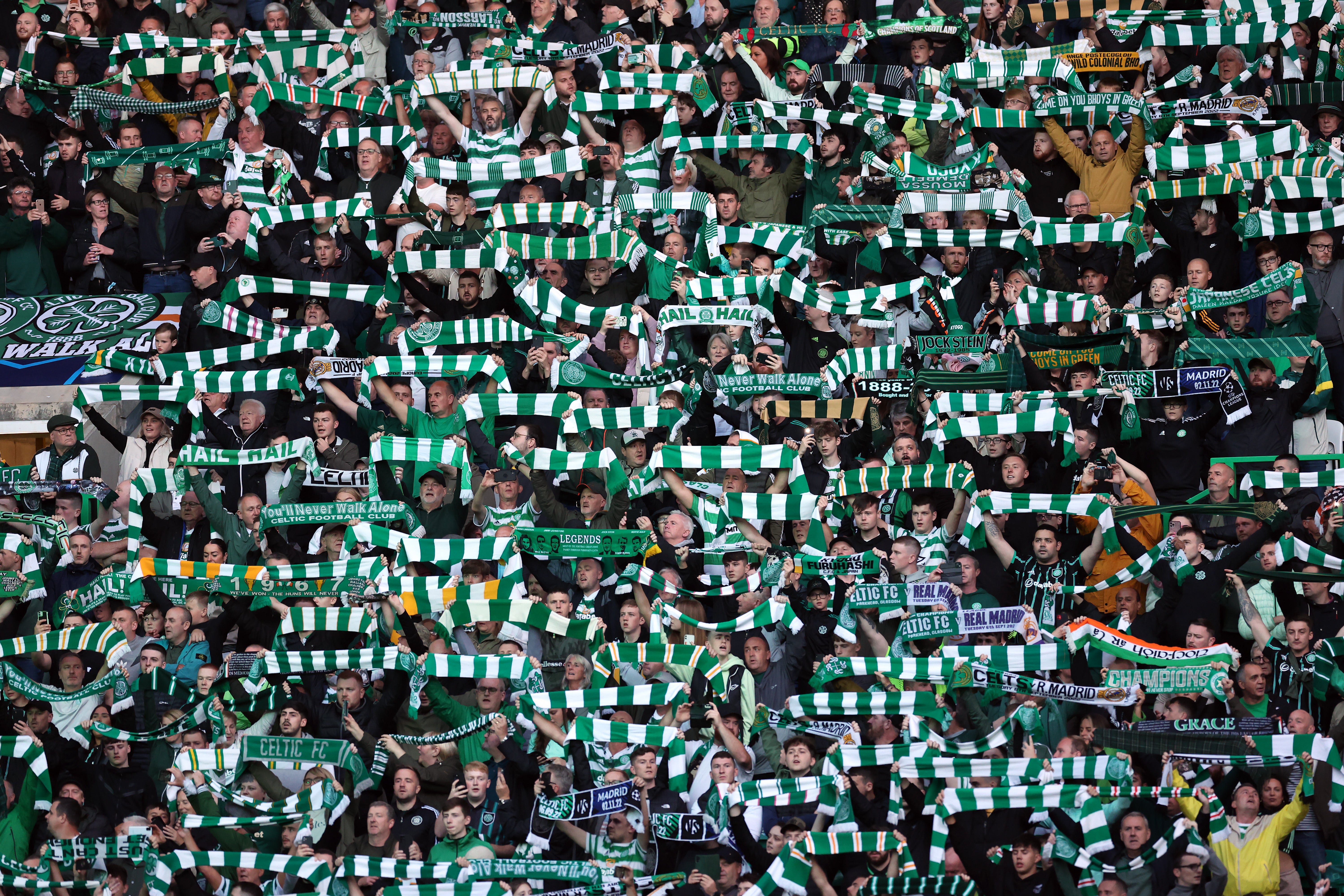 Celtic fans have been urged to respect the minute’s applause for the Queen