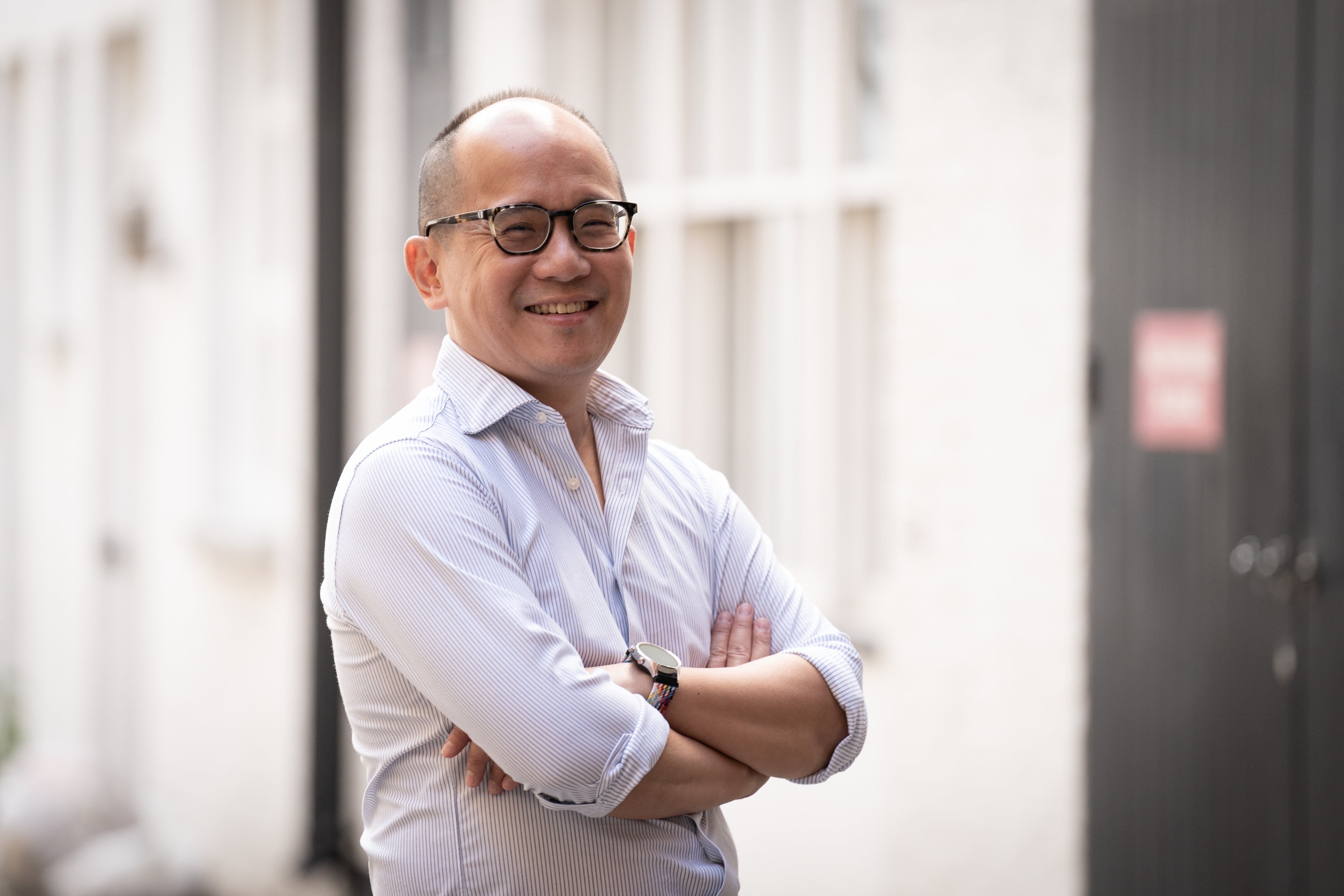 Dr Hsien Chew, who founded a group of LGBTQ+ choirs (Stefan Rousseau/PA)